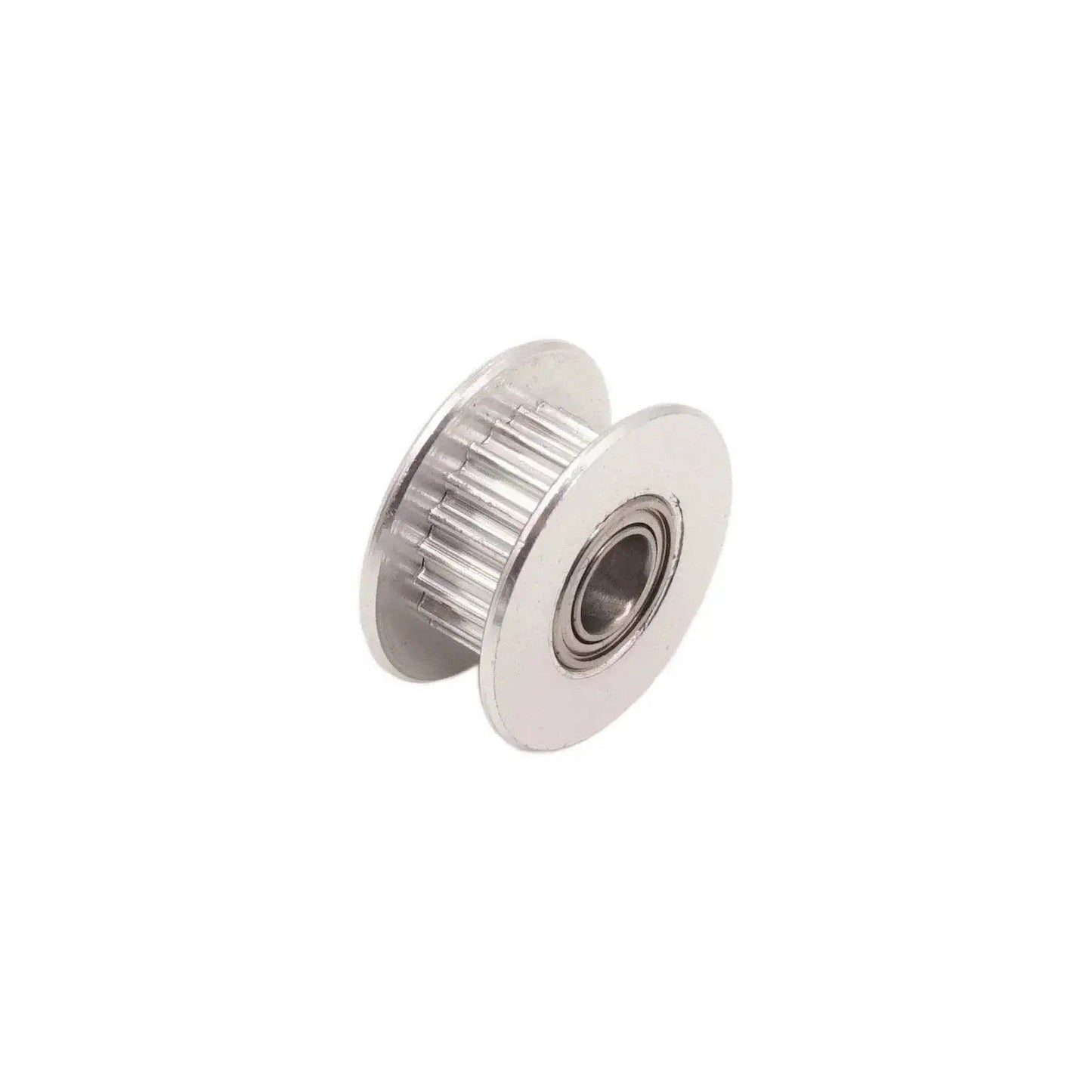 GT2 Idler Pulley 20 Tooth 5mm Bore For 6mm Width Timing Belt Aluminum With Oxidation Treated Finish Side View