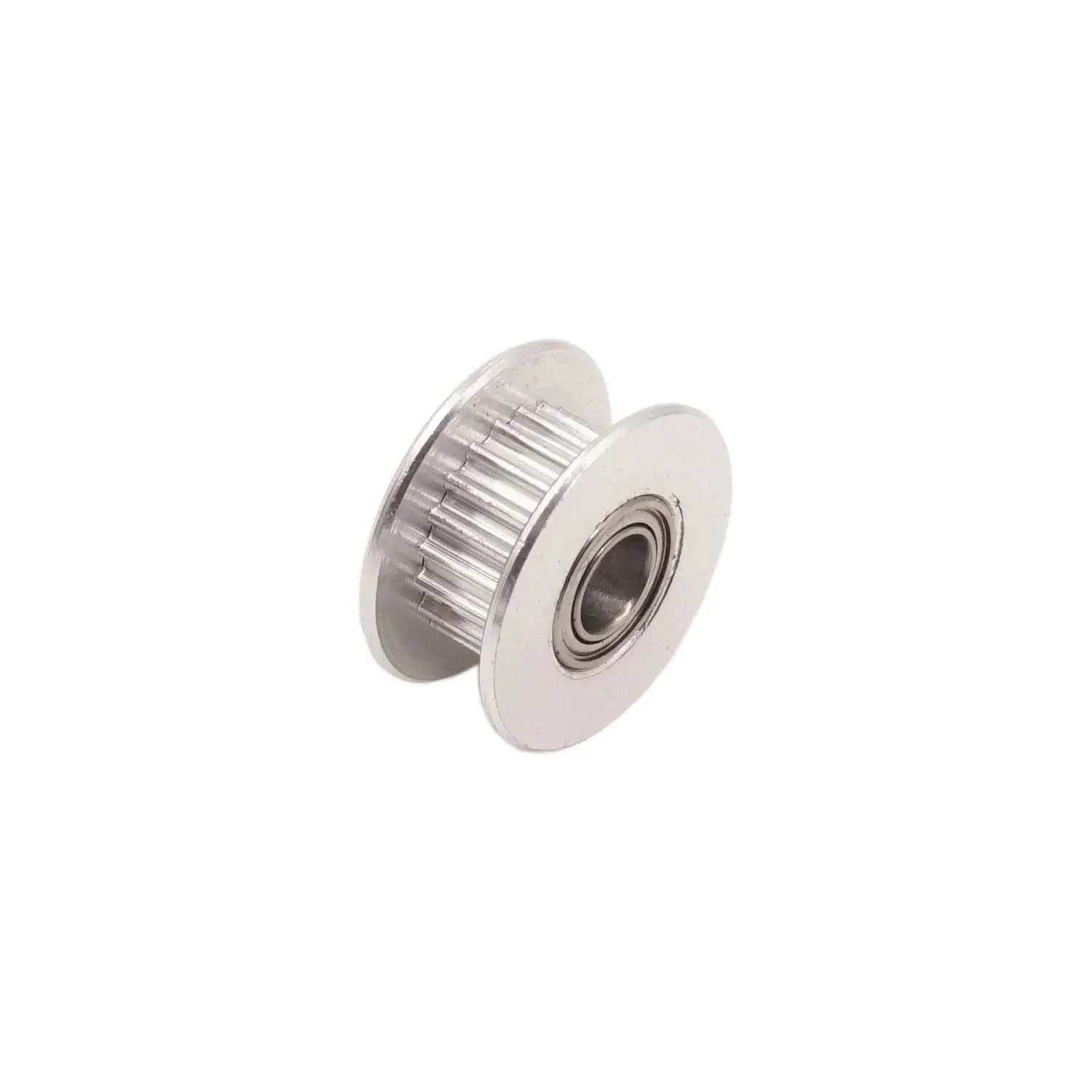 GT2 Idler Pulley 20 Tooth 5mm Bore For 6mm Width Timing Belt Aluminum With Oxidation Treated Finish Side View