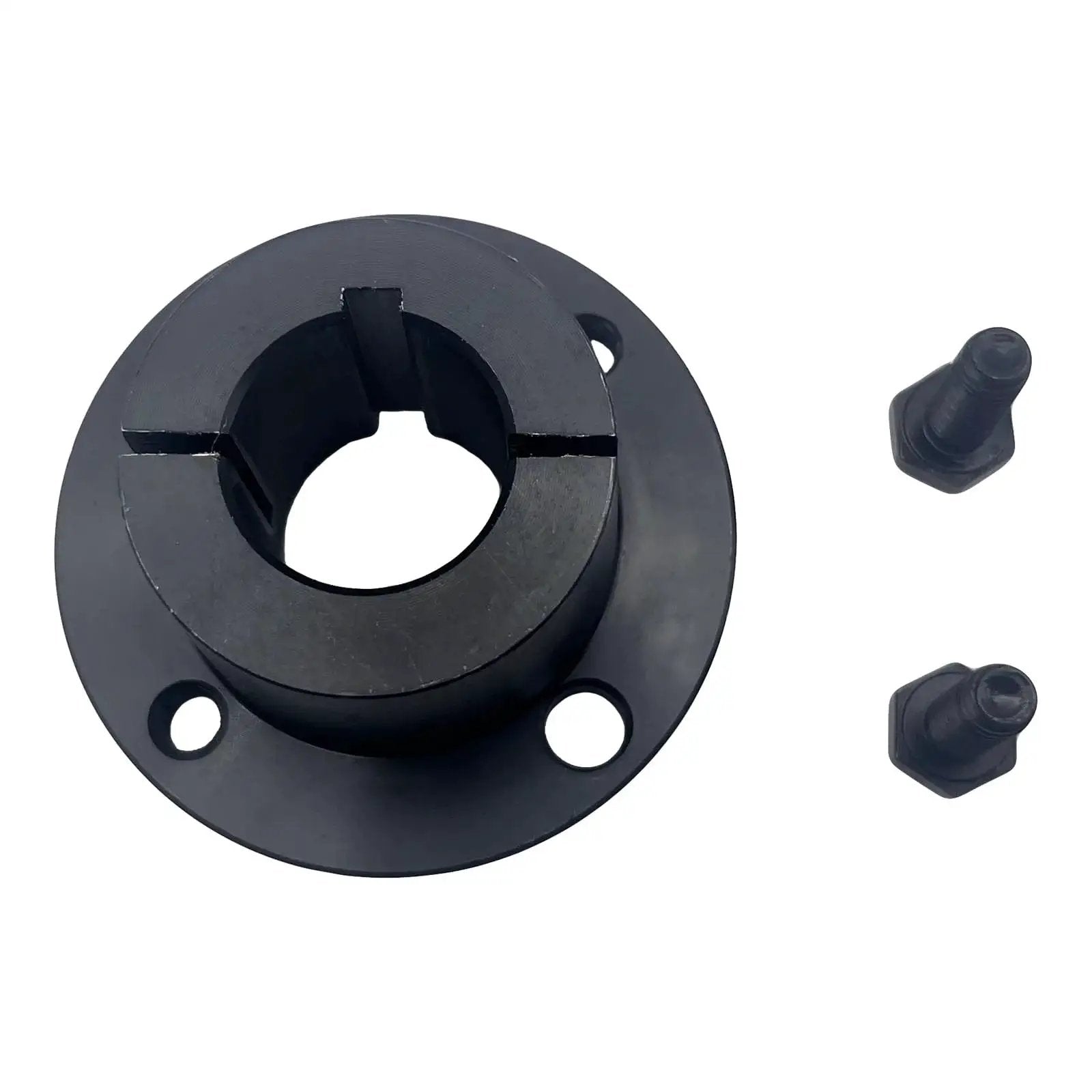 H Style Split Taper Bushing For Pulleys And Sheaves, 1 Inch Bore, STB Carbon Steel Lock Bushing With Positive Drive, Anti Rust Coating