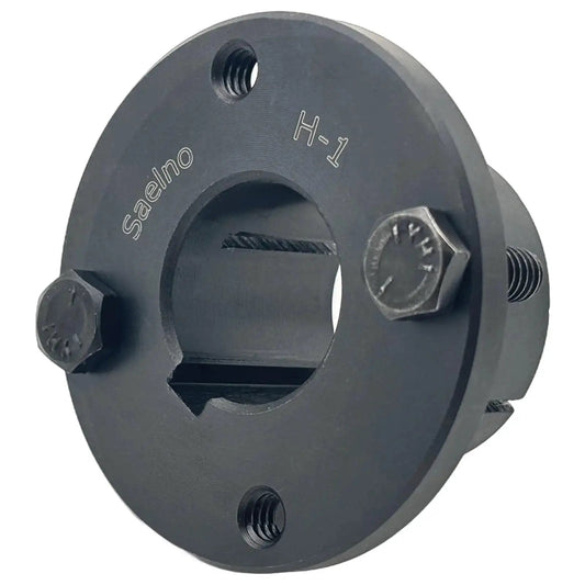 H Type Split Taper Bushing For One Inch Bore Saelno Carbon Steel Locking Bushings For Pulleys And Sheaves With Black Oxide Finish