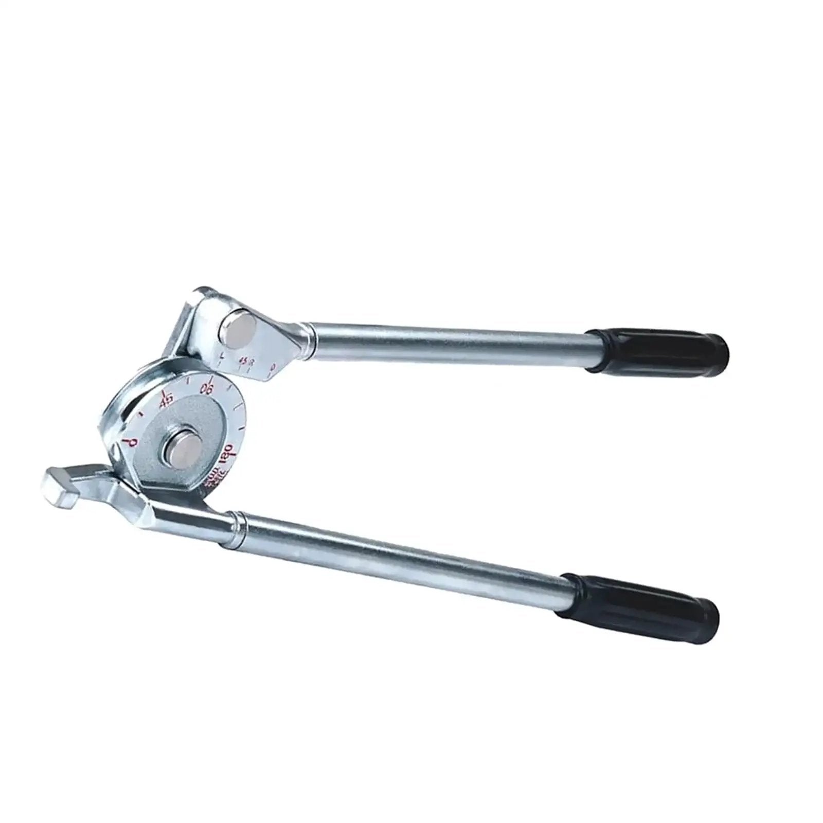 Half Inch Pipe Tube Bender For Copper Plumbing Manual Aluminium Pipe Bender 0 To 180 Degree Adjustable Heavy Duty tool with rubber handles