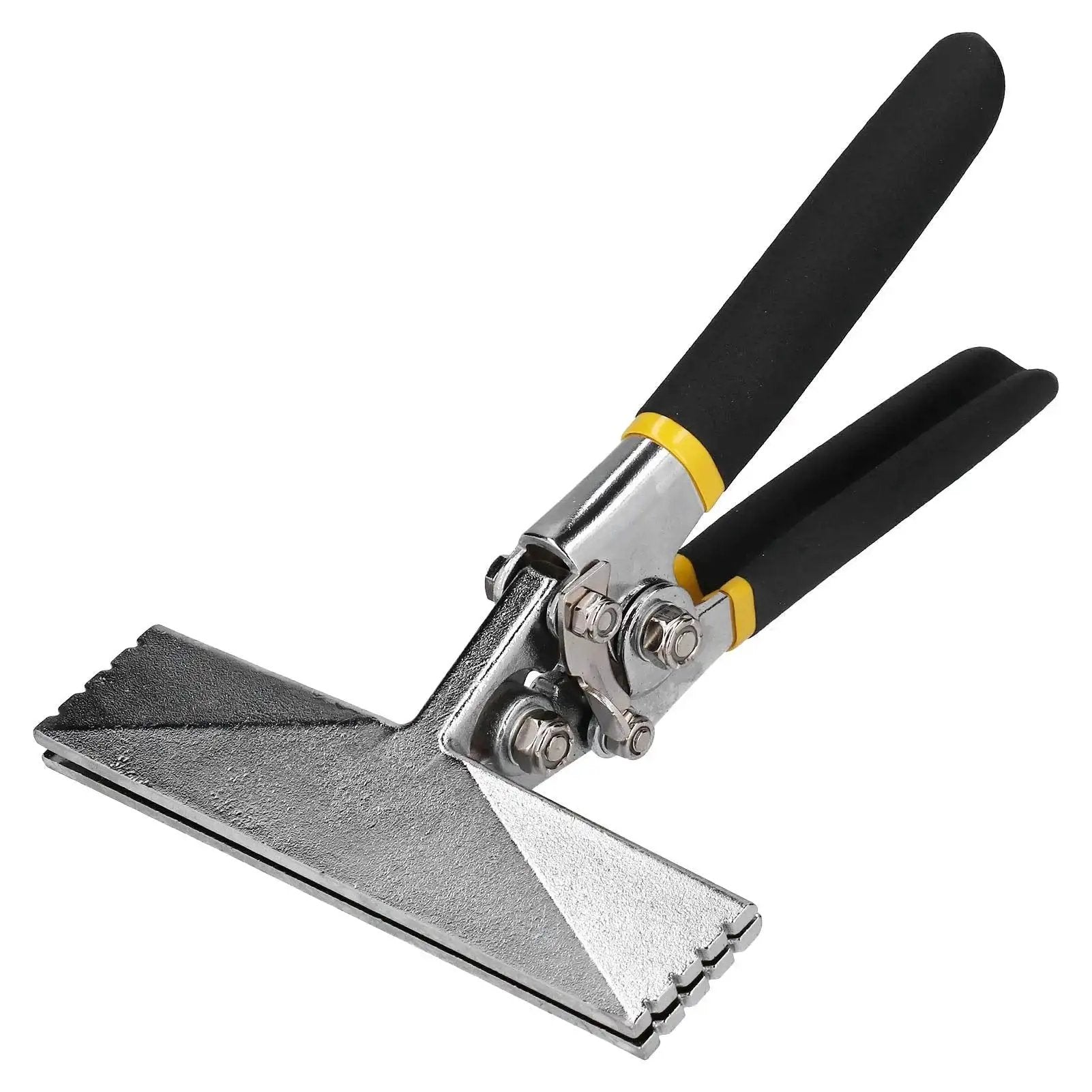 Hand Seamer and Sheet Metal Bender Tool With Non Slip Grip Handle, adjustable clamping for precise bends in sheet metal.