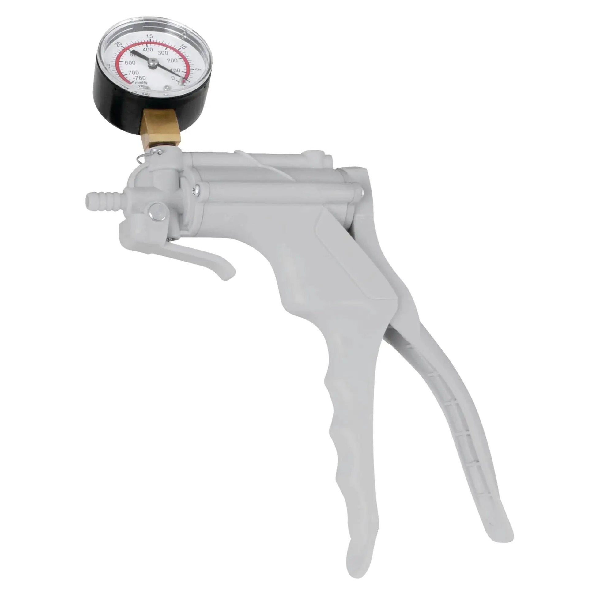 One Man Hand Vacuum Pump Kit For Brake Bleeding And Automotive Tests By Performance Tool with gauge for diagnostics