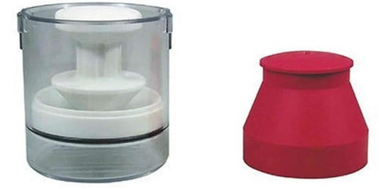 34550 Handy Packer Bearing Packer showing components, including white and red parts used for wheel replacement.