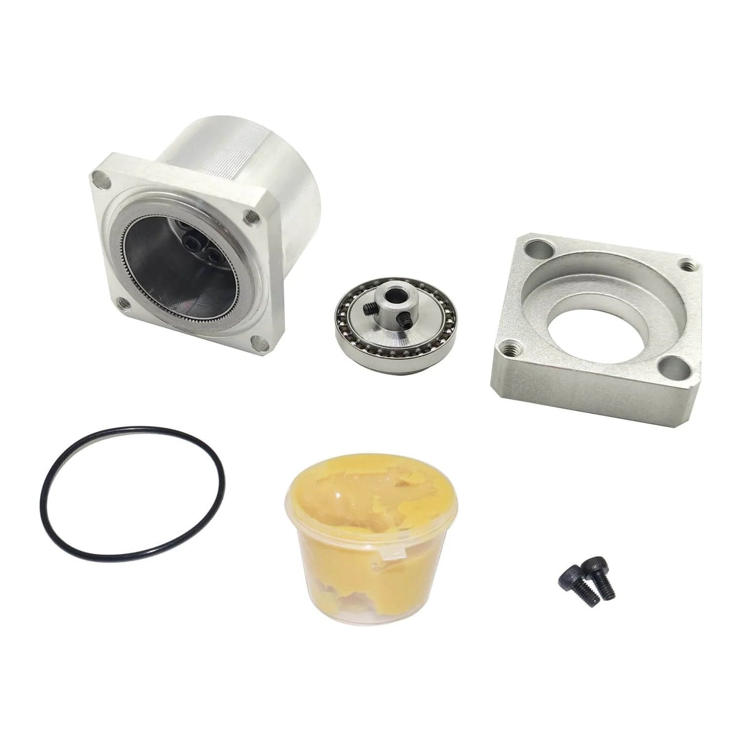Disassembled Harmonic Gear Drive Reducer Small Strain Wave Gearbox Gearbox 50:1 Rotary Reduction Actuator, parts for Nema 17