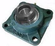 HCF205-15 Flange 4-Bolt 15/16" Bore Mounted Bearing - Eccentric Collar
