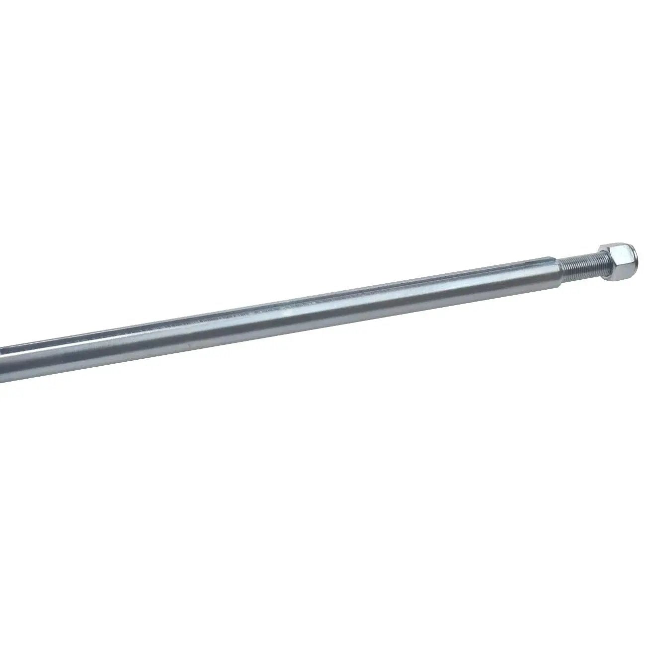 Beefed Up Heavy Duty 1 Inch Diameter 40 Inch Steel Axle Rod With 1 To 3/4 Inch Step Down 3/4-16 Fine Thread And 1/4 Inch Keyway