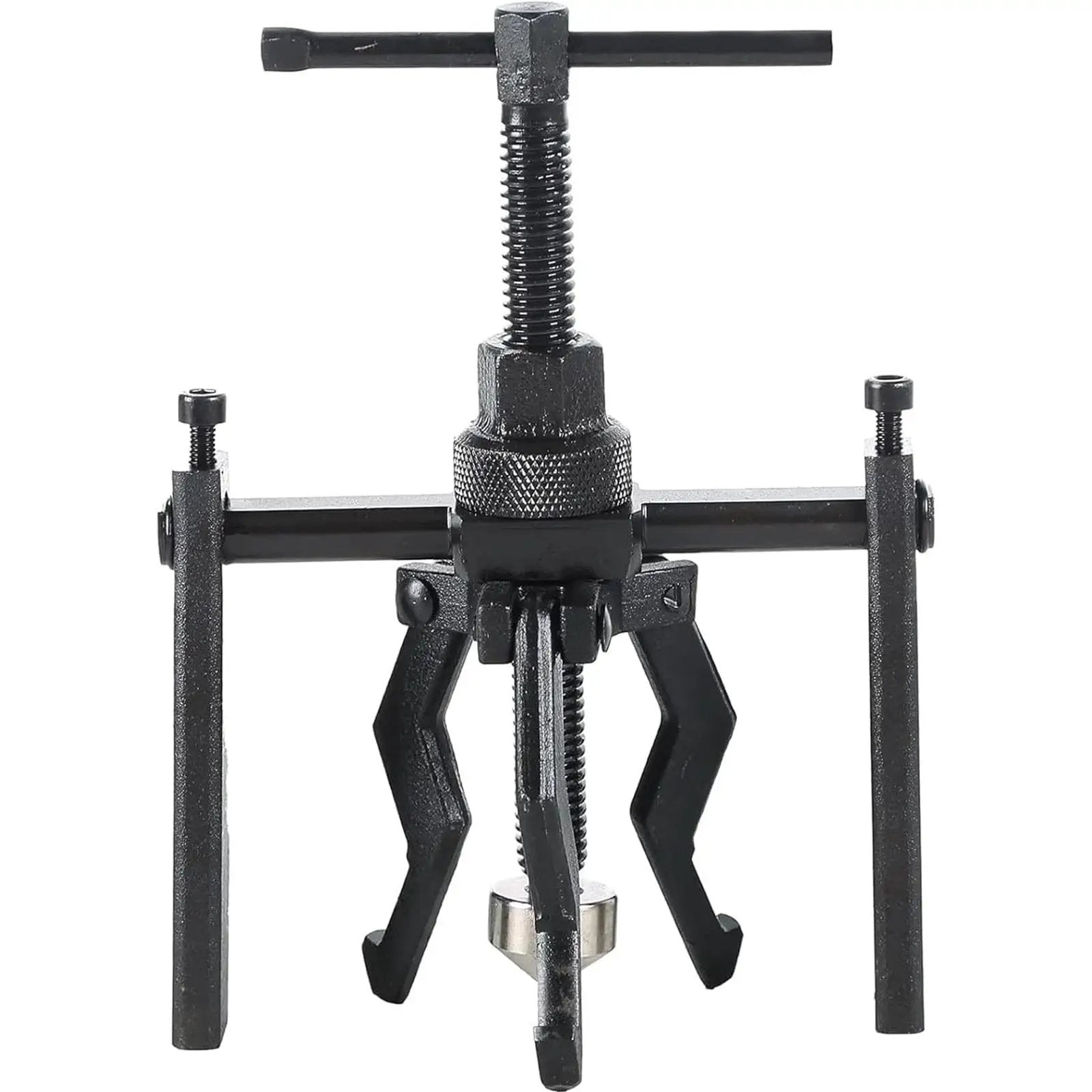 Three Jaw Inner Bearing Puller Set For Blind And Pilot Bearings With Reversible Action Heavy Duty Gear Extractor, front view