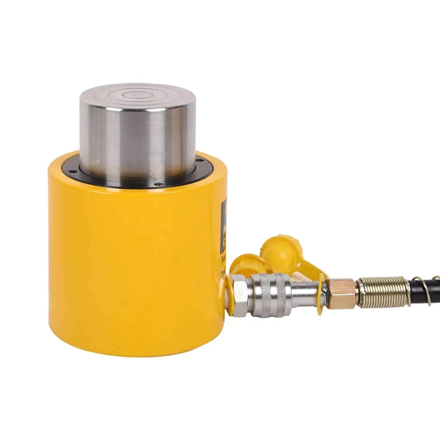 Heavy Duty 50 Ton Hydraulic Cylinder Jack Ram With A 2 Inch Stroke For Lifting Heavy Equipment And Vehicles RSC 501, side view