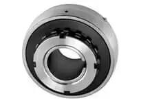 Front view of Single UK317+HA2317 2-15/16 in Heavy Duty Wide Inner Ring Adapter Sleeve, Concentric Locking Ball Bearing Insert