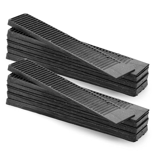 Stack of Heavy Duty Composite Shims 12 Pack For Home Improvement And Leveling Never Rot Indoors Or Outdoors