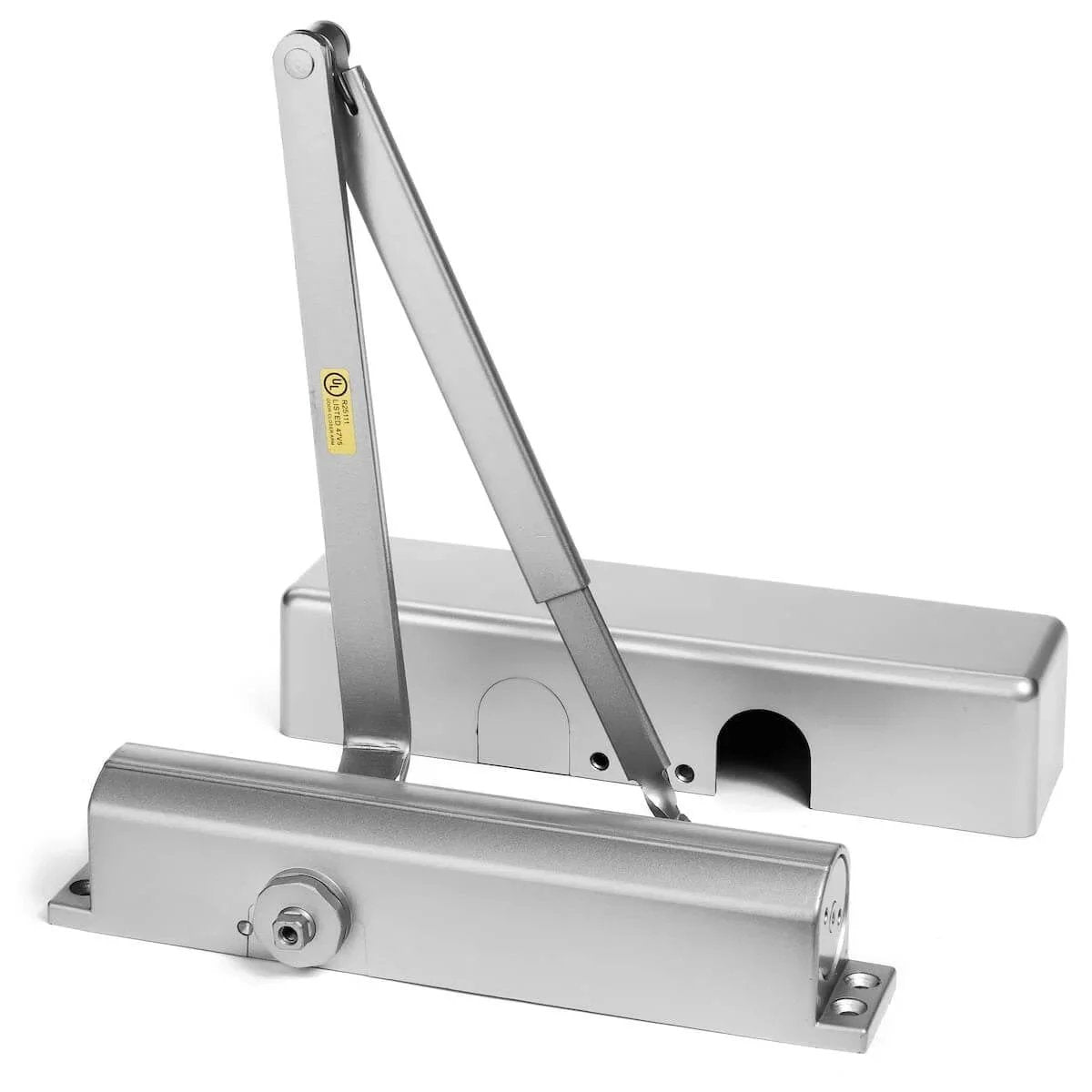 Door Closer, Grade 1 Heavy Duty Commercial Hydraulic Closer, Self-Closing, Adjustable Spring Size 1-6, ADA Compliant, Series 8500