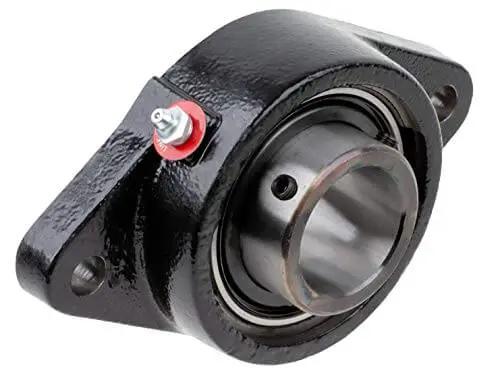 One Seven Sixteenth Inch Flange Block Ball Bearing FX3S223E with heavy duty cast iron housing and engineered seals by Rexnord Link Belt