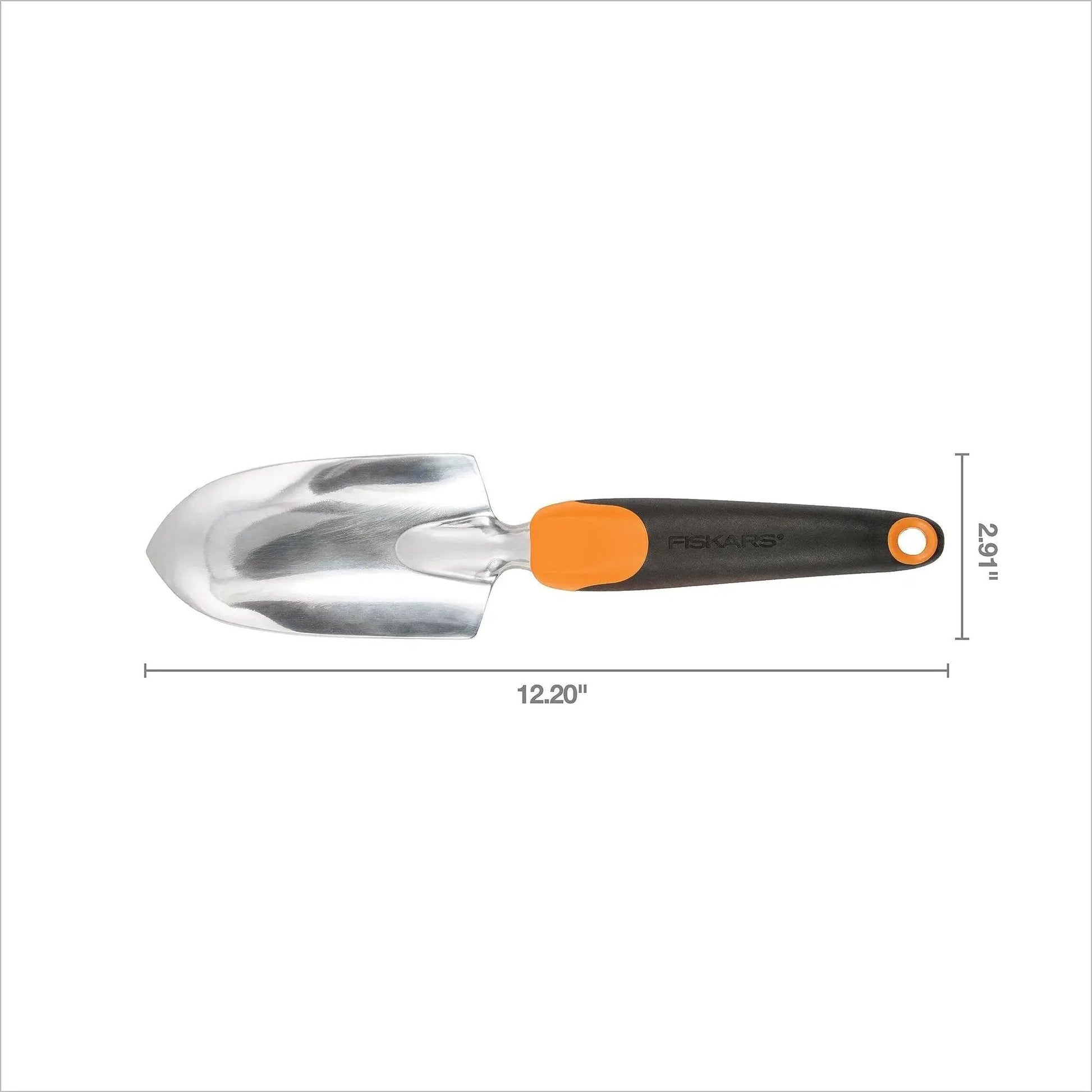 Heavy Duty Gardening Hand Trowel With Hang Hole For Digging And Planting Cast Aluminum Rust Resistant Head Ergonomic Handle