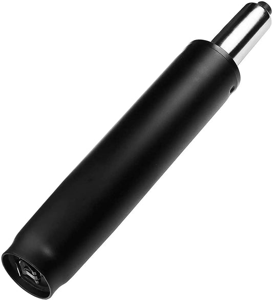 Heavy Duty 450 Lb Gas Lift Cylinder Replacement For Office Chairs Universal Fit Class 4 Hydraulic Piston With Smooth Action And Easy Install Now Dozyant, black cylinder, side view.