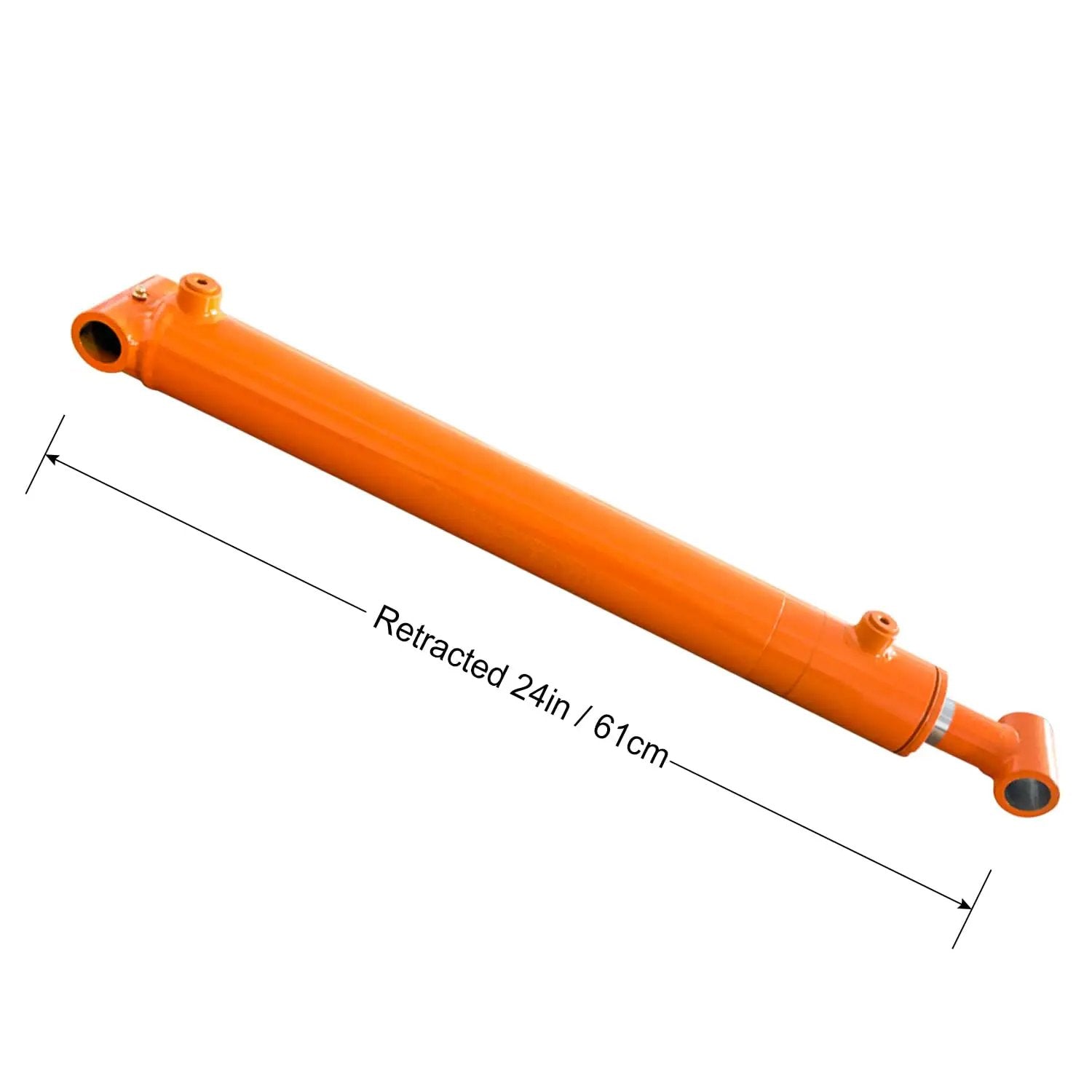 Heavy Duty Hydraulic Cylinder 1.5 Inch Bore 16 Inch Stroke 3500 PSI Double Acting SAE 6 Port Lifting Cylinder Sidawhope