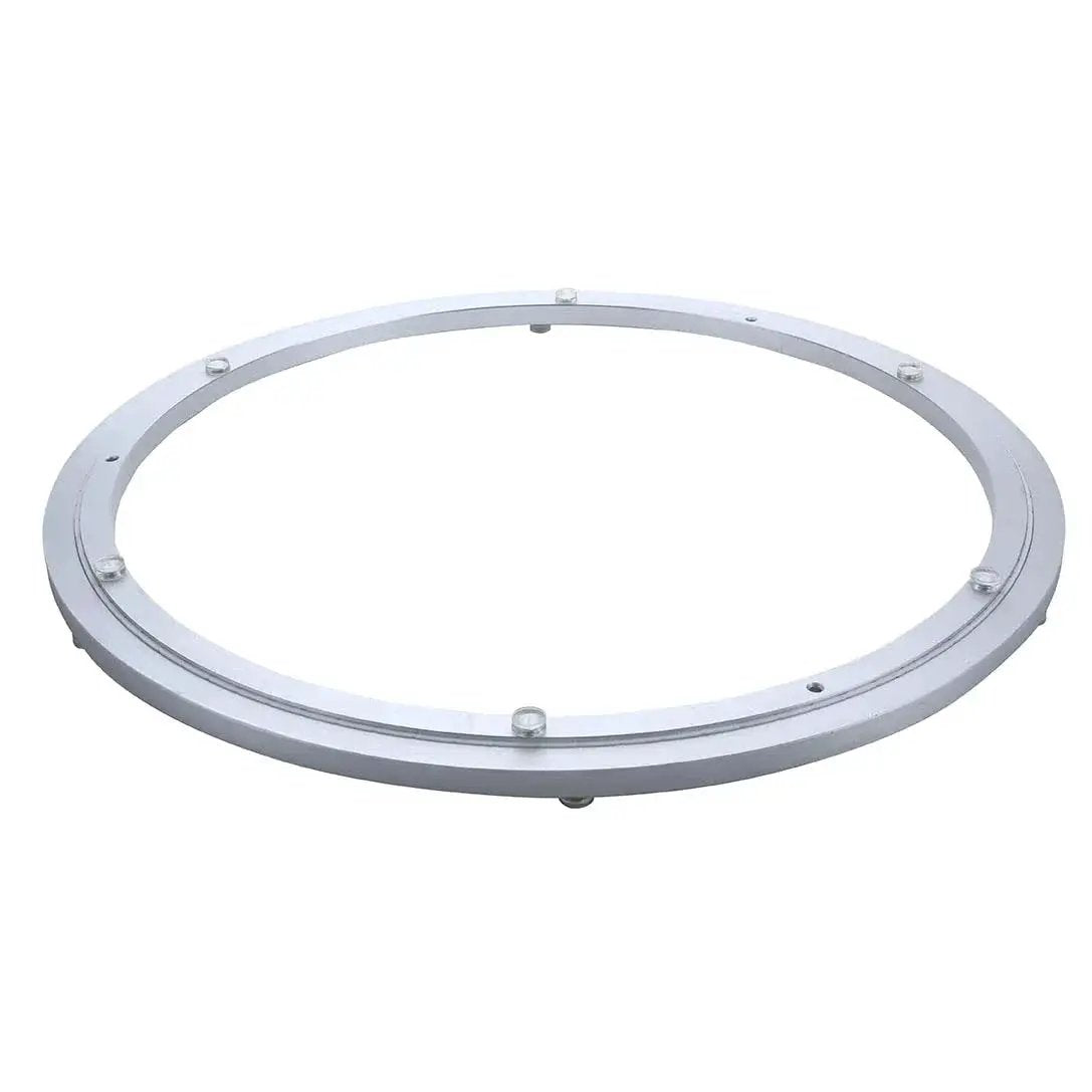 Heavy Duty 24 Inch Lazy Susan Bearing With Silent Smooth Rotation For DIY Projects, aluminum turntable ring hardware base.