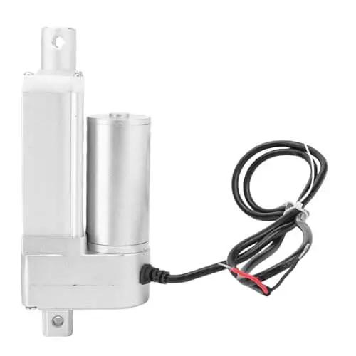 Built Tough Heavy Duty 12V 50mm Stroke Linear Actuator 1500N 330lb IP54 Electric Motion Actuator with Safety Lock Guards
