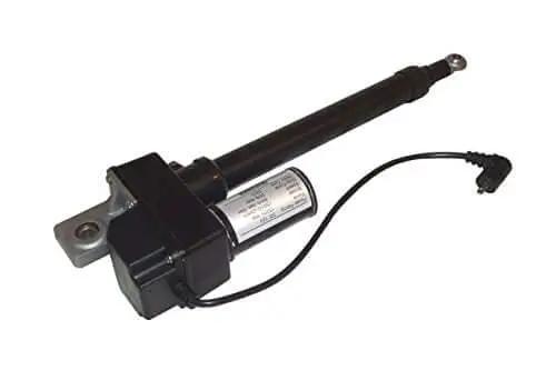 Beefed Up Heavy Duty 6 Inch Travel Linear Actuator 12V DC With Adjustable Length From 15 To 21 Inches 225 Lb Load Rating