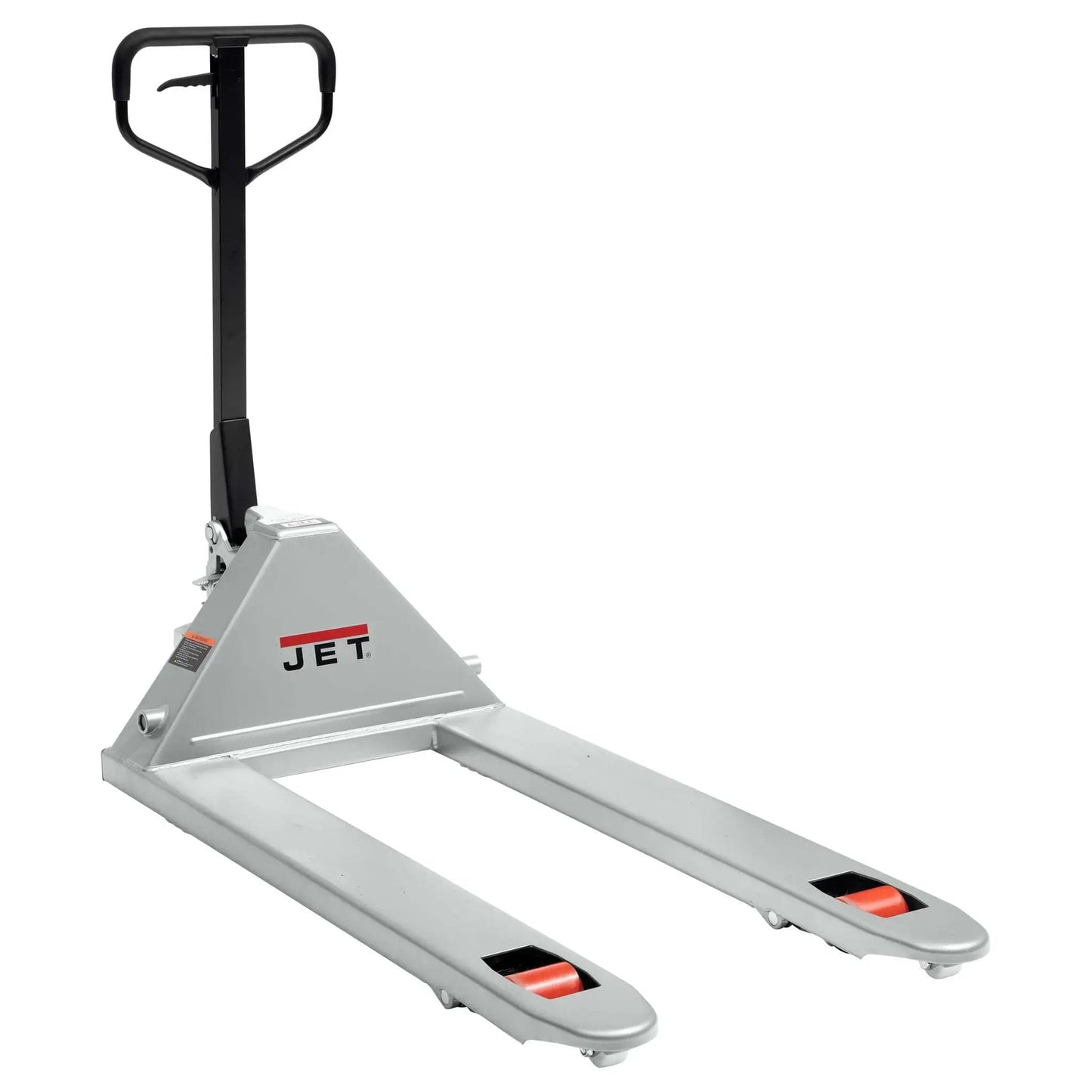 Heavy Duty Pallet Jack With 8000 Lb Capacity, 27 X 48 Inch Forks, Model JTX-2748B, Features Overload Protection, by Jet