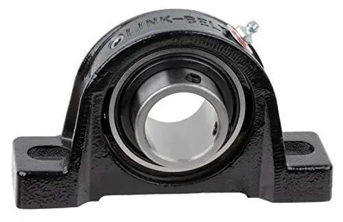 Front view of Heavy Duty Pillow Block Bearing With Cast Iron Housing And 2 7 16 Inch Bore P3S239E Sealed For Longer Life.