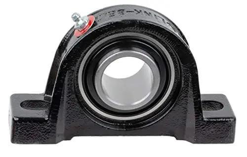 Heavy Duty Pillow Block Bearing With Cast Iron Housing And 2 7 16 Inch Bore P3S239E Sealed For Longer Life Interchangeable With Other Brands