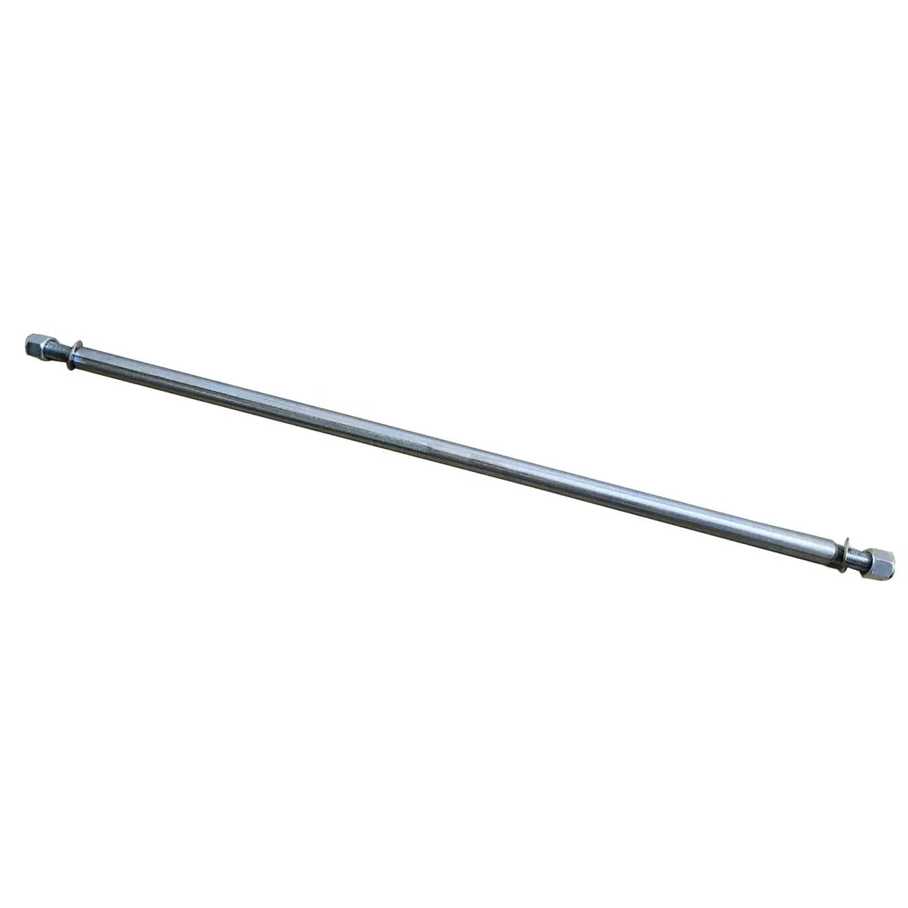 Beefed Up Heavy Duty 1 Inch Diameter 40 Inch Steel Axle Rod With 1 To 3/4 Inch Step Down 3/4-16 Fine Thread And 1/4 Inch Keyway for ATVs