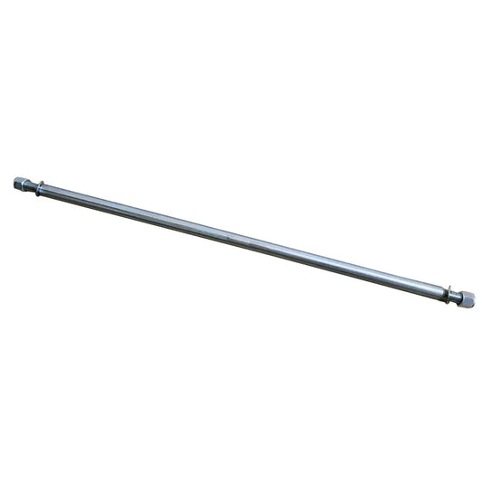 Beefed Up Heavy Duty 1 Inch Diameter 40 Inch Steel Axle Rod With 1 To 3/4 Inch Step Down 3/4-16 Fine Thread And 1/4 Inch Keyway for ATVs