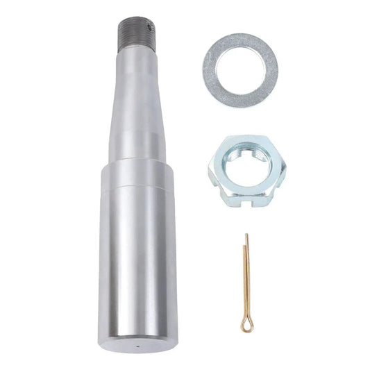Heavy Duty Trailer Spindle 8.25 Inch Round Mounting Surface 1.75 Inch For 1 3 8 Inch To 1 1 16 Inch Bearing Inner Diameters Compatible