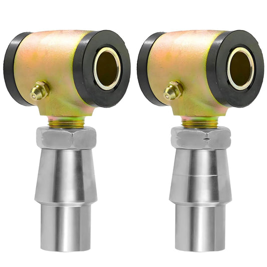 5/8-18 Heim Joint Rod End Kit, chromoly rod ends with left and right hand thread, polyurethane bushings, zinc plated steel