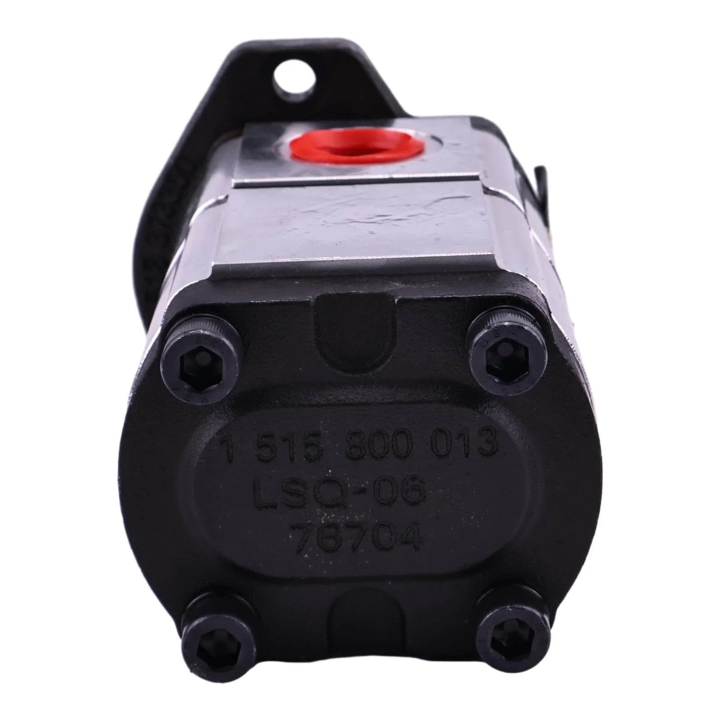 Front view of HOLDWELL 10T Hydraulic Gear Pump 67051095 67051100 compatible with Casappa PLP20.7, showing mounting flange and bolts.