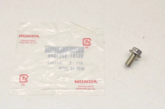 Flange Bolt 8X16 OEM Part For Machinery And Engines Genuine OEM Fastener shown next to original packaging