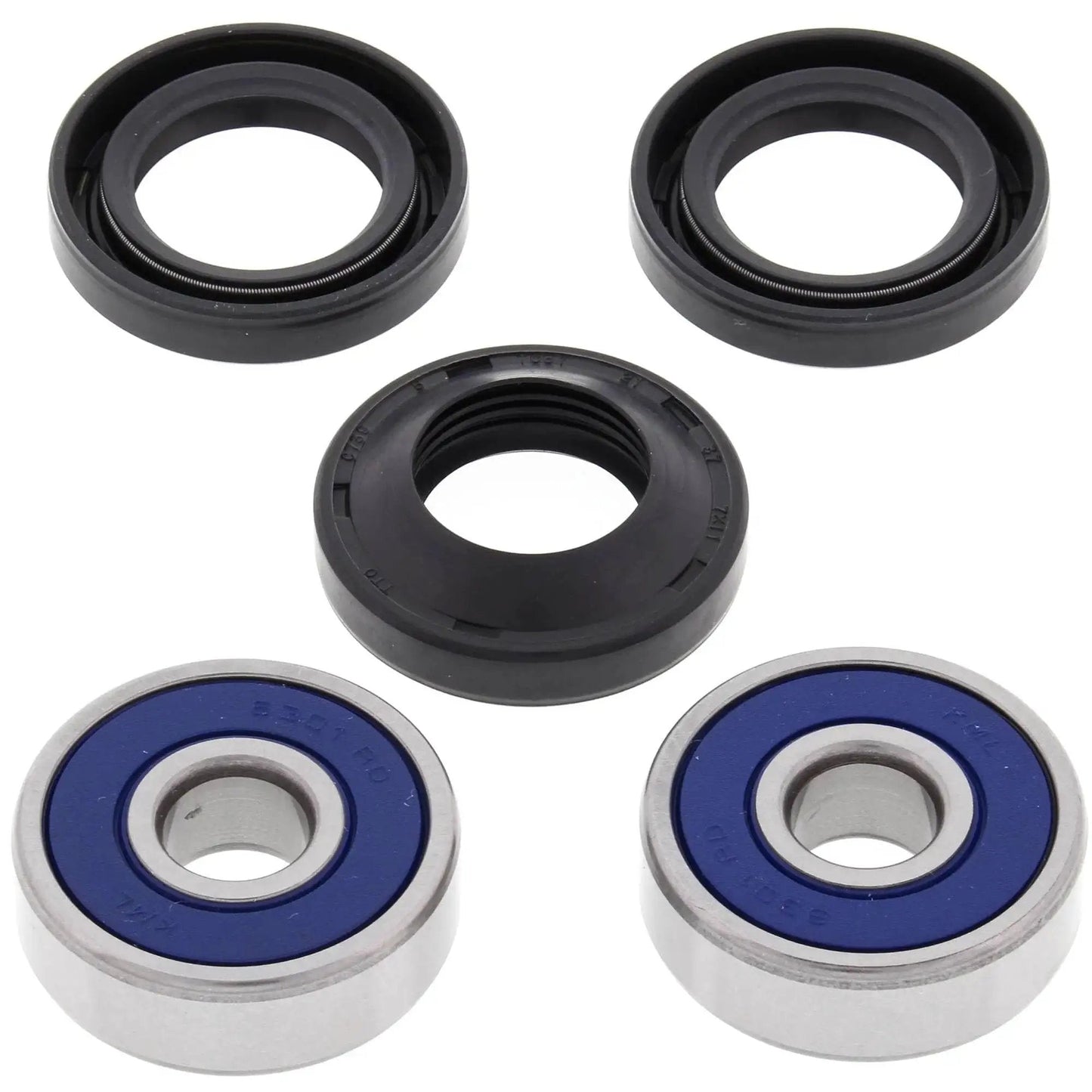 Front Wheel Bearing Kit For Honda Motorcycles 25-1072 Replacement Fits CB125S 1976 to 1985 CR125M 1974 to 1978 CR80 1980 to 1982