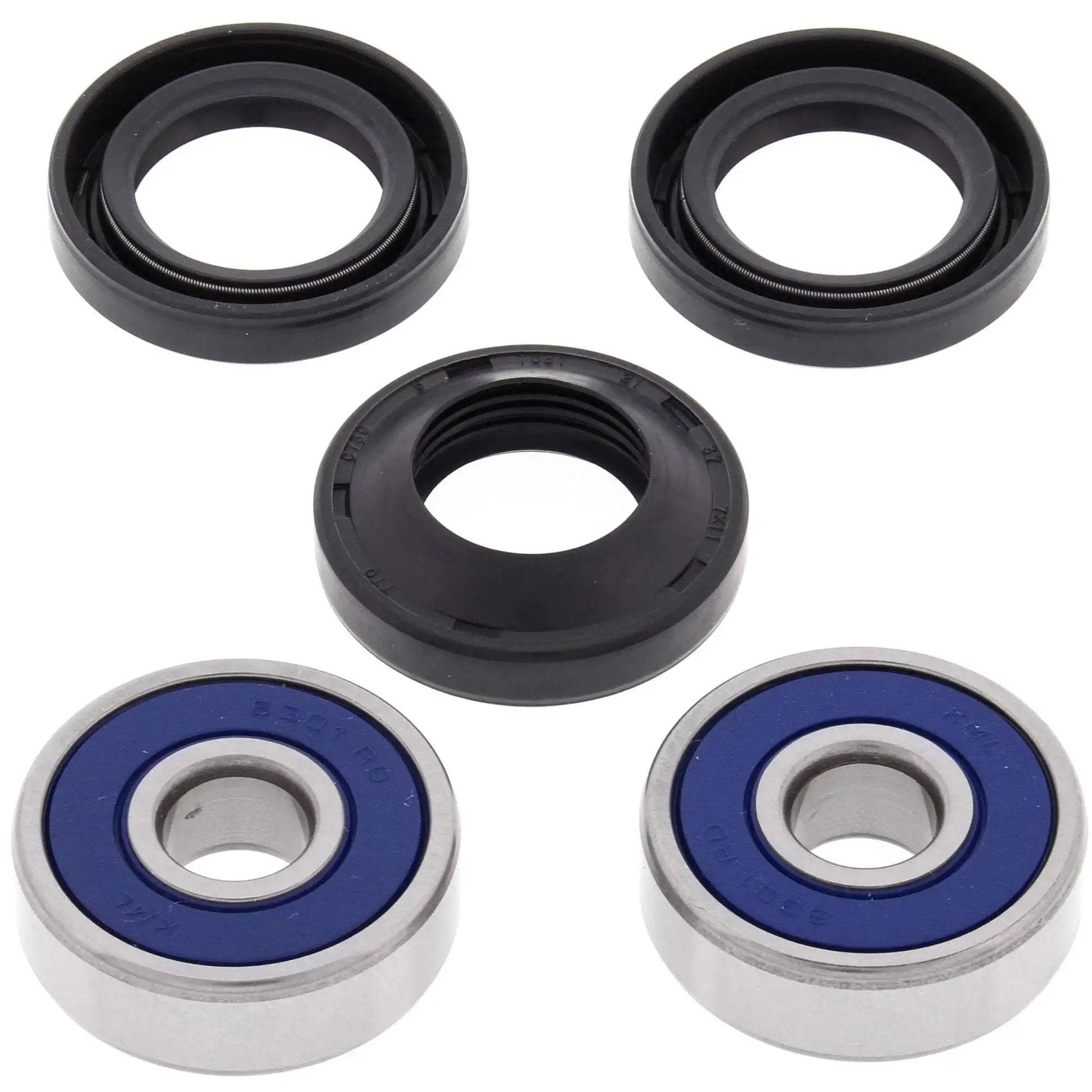 Front Wheel Bearing Kit For Honda Motorcycles 25-1072 Replacement Fits CB125S 1976 to 1985 CR125M 1974 to 1978 CR80 1980 to 1982