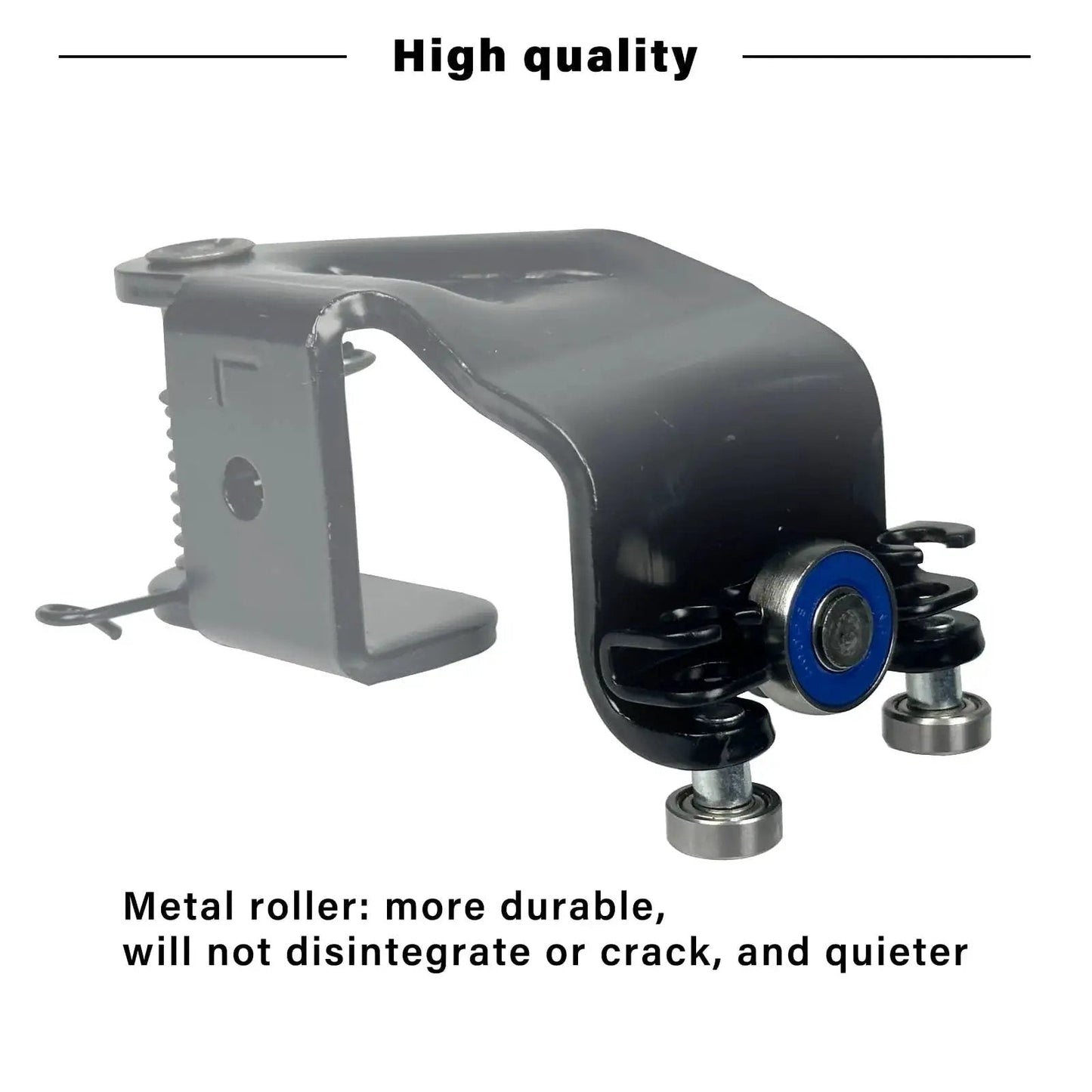 Sliding Door Roller With Metal Bearing For Left Driver Side Center Roller Assembly Compatible With 2005 To 2010 Odyssey