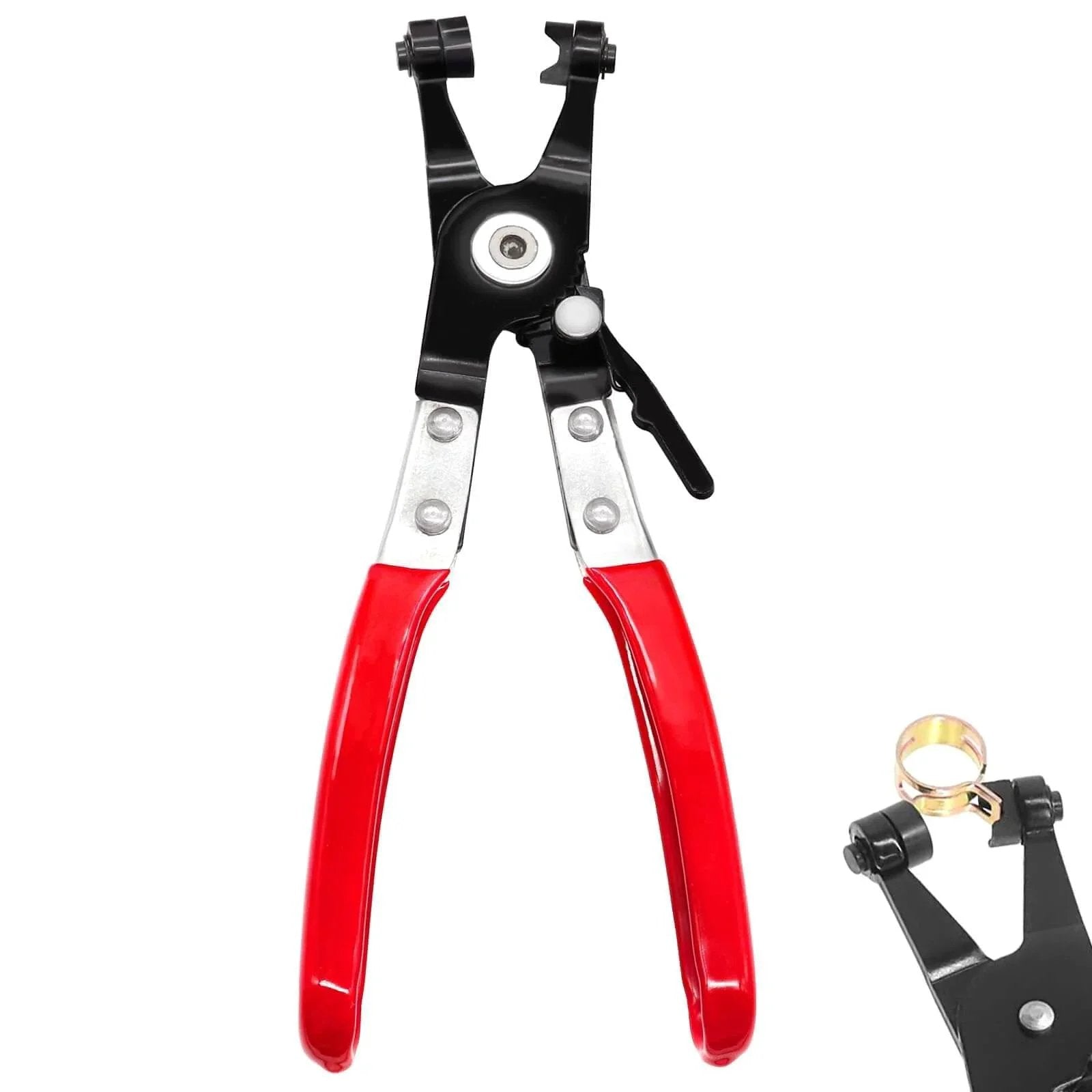 Hose Clamp Pliers Repair Tool Swivel Flat Band For Removal And Installation Of Ring Type Or Flat Band Hose Clamp LCS-C-0038