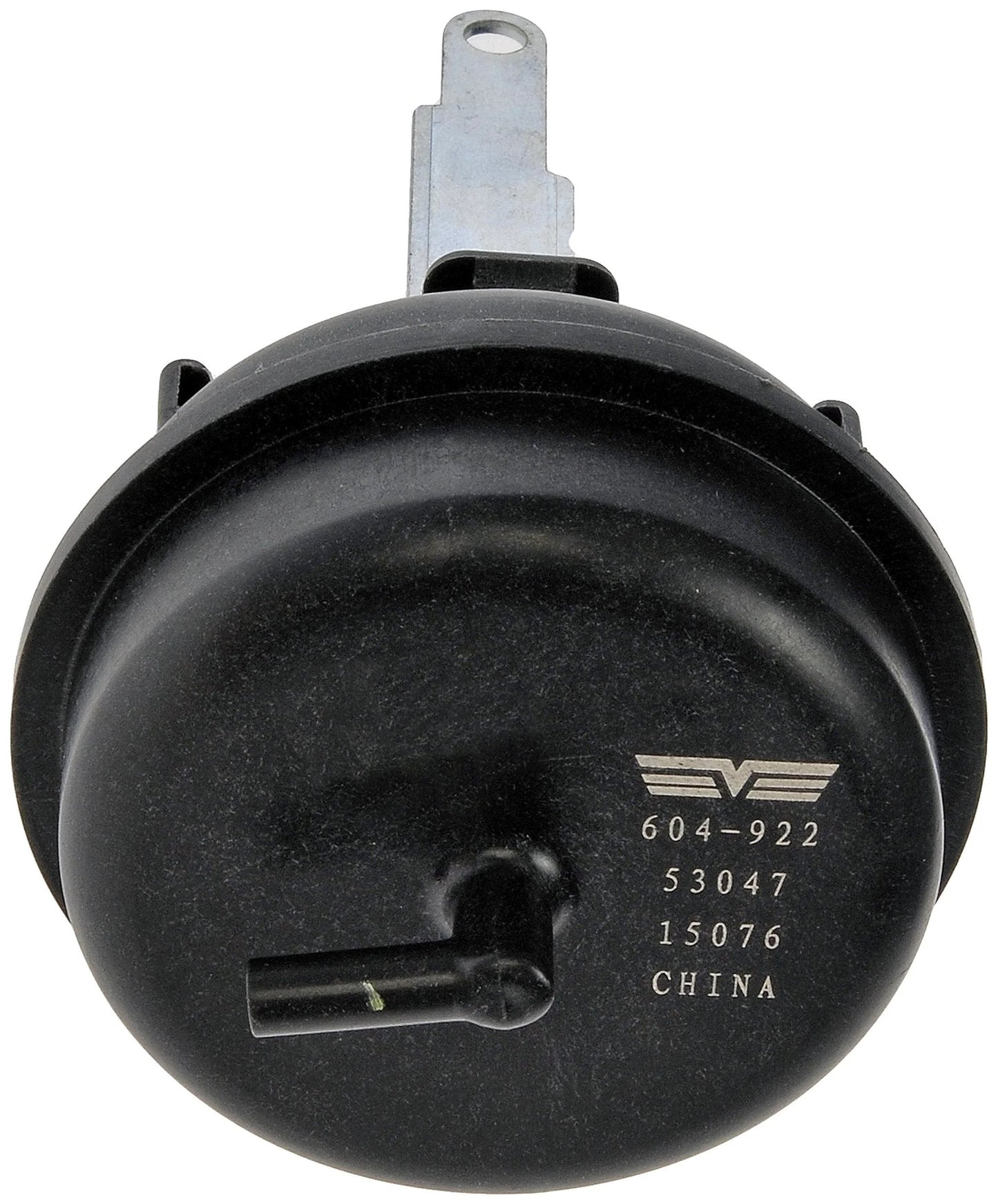 HVAC Blend Door Actuator For Chevy And GMC Vehicles Direct Replacement showing the front view of the black plastic actuator.