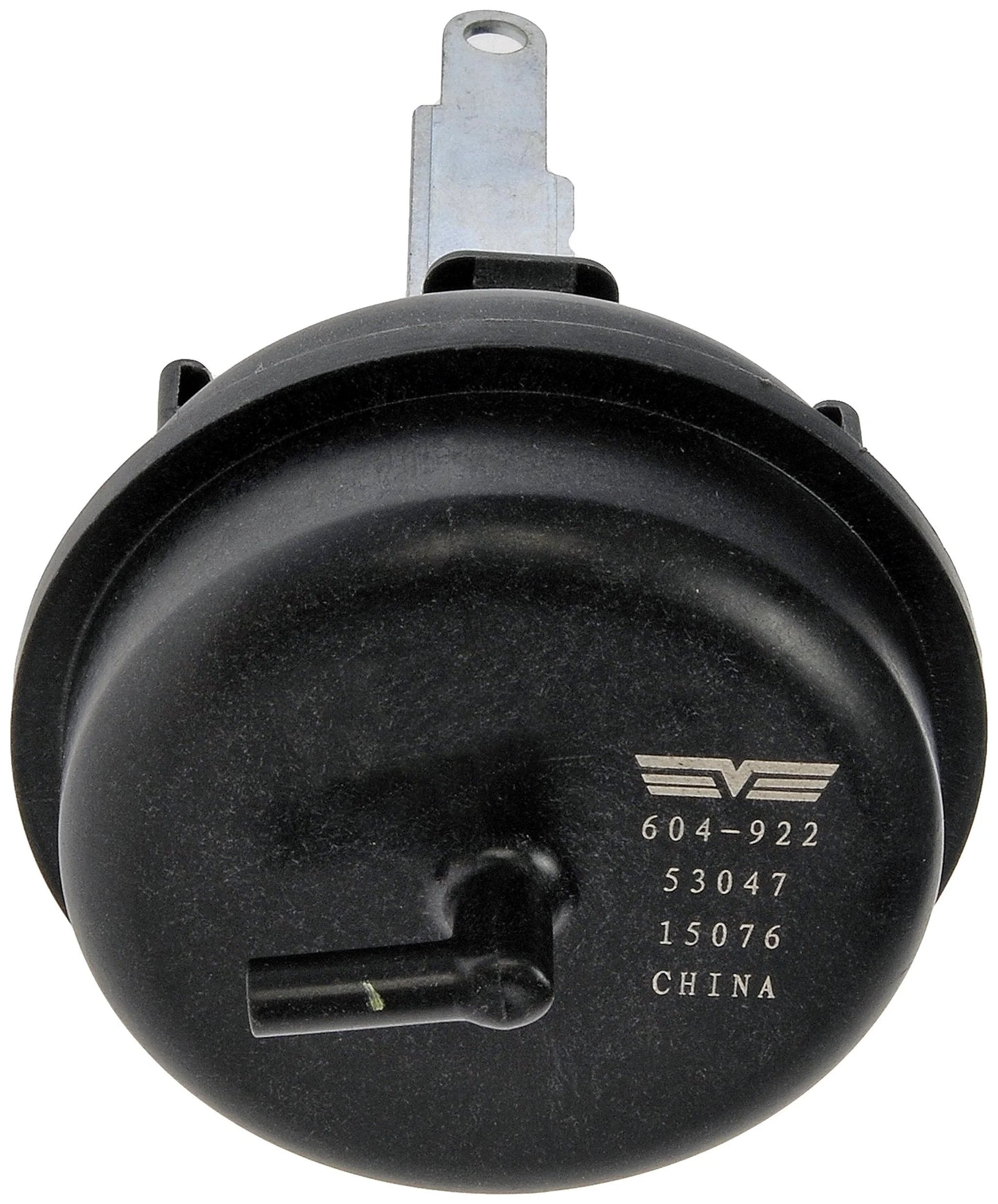 HVAC Blend Door Actuator For Chevy And GMC Vehicles Direct Replacement showing the front view of the black plastic actuator.
