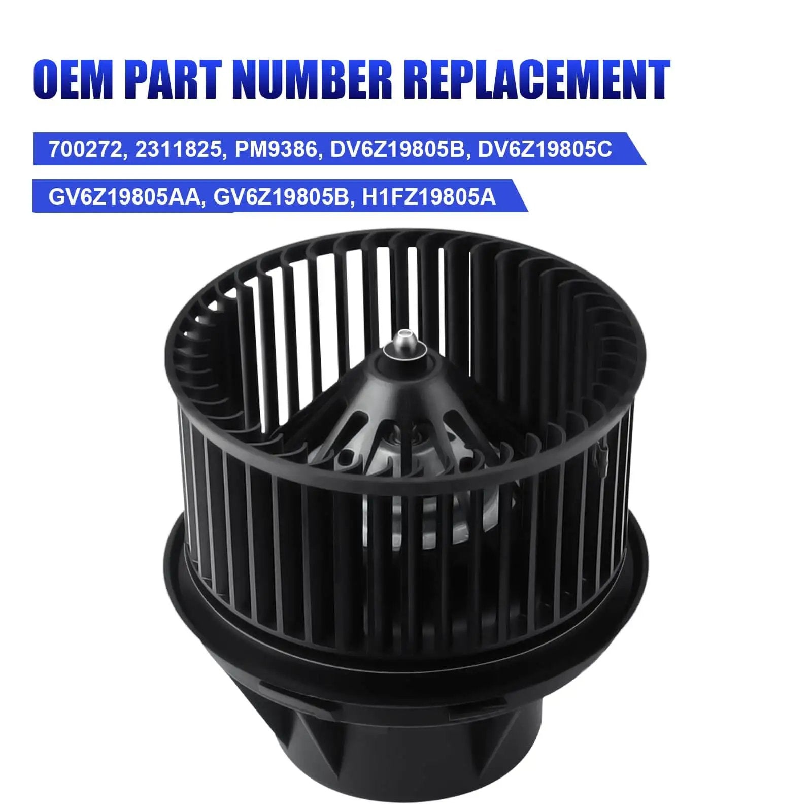 Premium HVAC Blower Motor With Fan for Ford Focus Escape C Max Transit Connect and Lincoln MKC Fits 2012 2019 close-up view