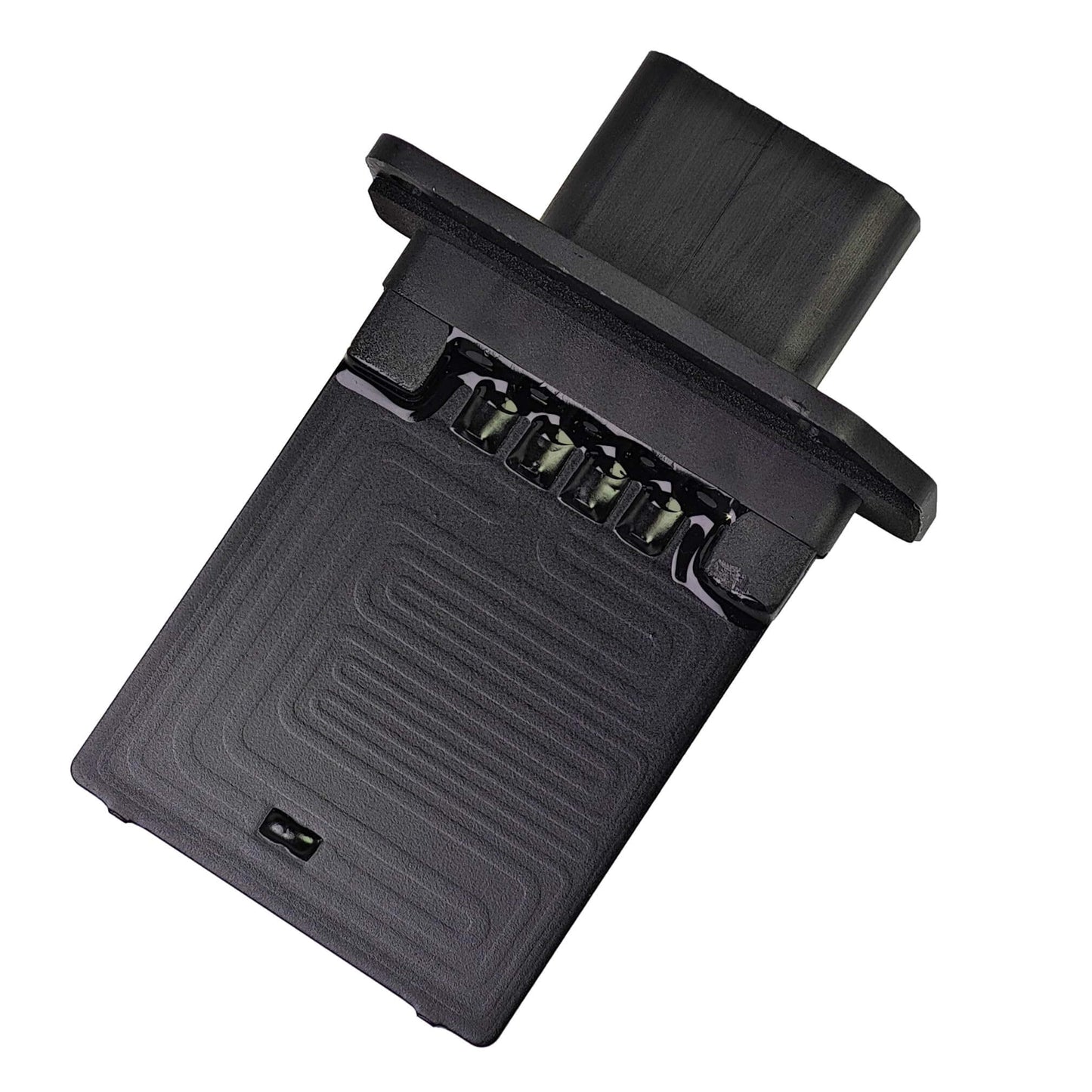 HVAC Blower Motor Resistor Replacement For Ford F-150 2004-2014 Escape 2008-2012, side view