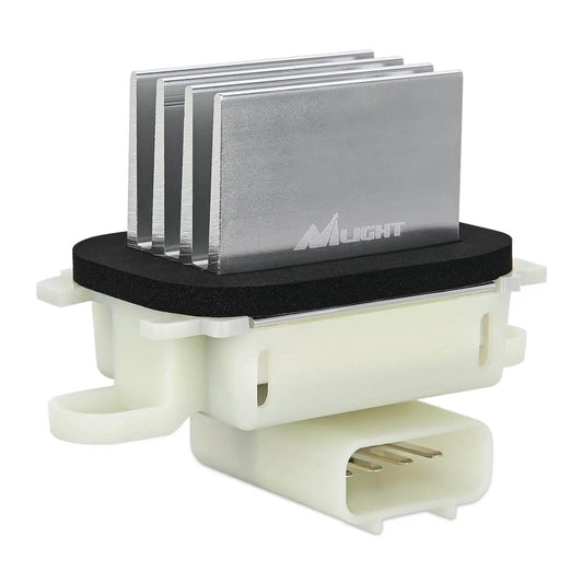HVAC Blower Motor Resistor Replacement For Ford F150 2009 To 2014, Ford Expedition 2009 To 2017, Lincoln Navigator 2009 To 2017 With Dual Zone Auto Climate Control Replaces BL3Z-19E624-A YH-1829 Nilight.