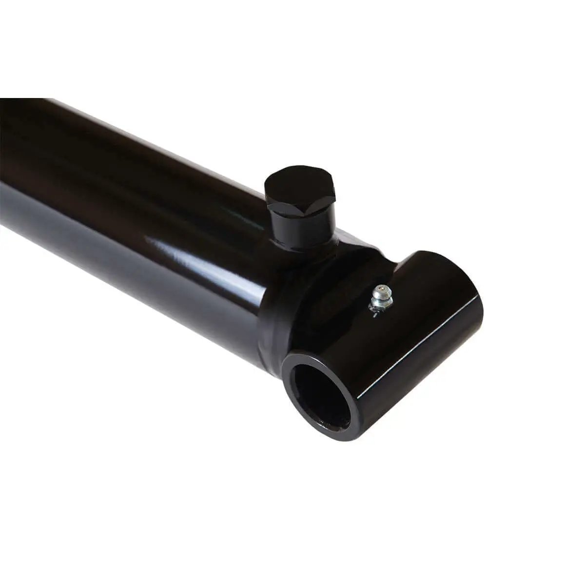 Direct From Manufacturer 2 Inch Bore 24 Inch Stroke Welded Heavy Duty Hydraulic Cylinder With Cross Tube Ends Double Acting Piston