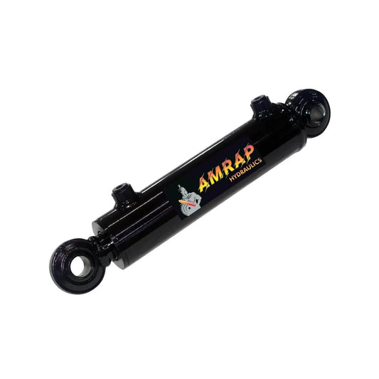 ✝️ 2x20 Hydraulic Cylinder - 2" Bore x 20" Stroke Hydraulic Cylinder Swivel Eye Mount 3000 PSI - (2x20) - SAE#8