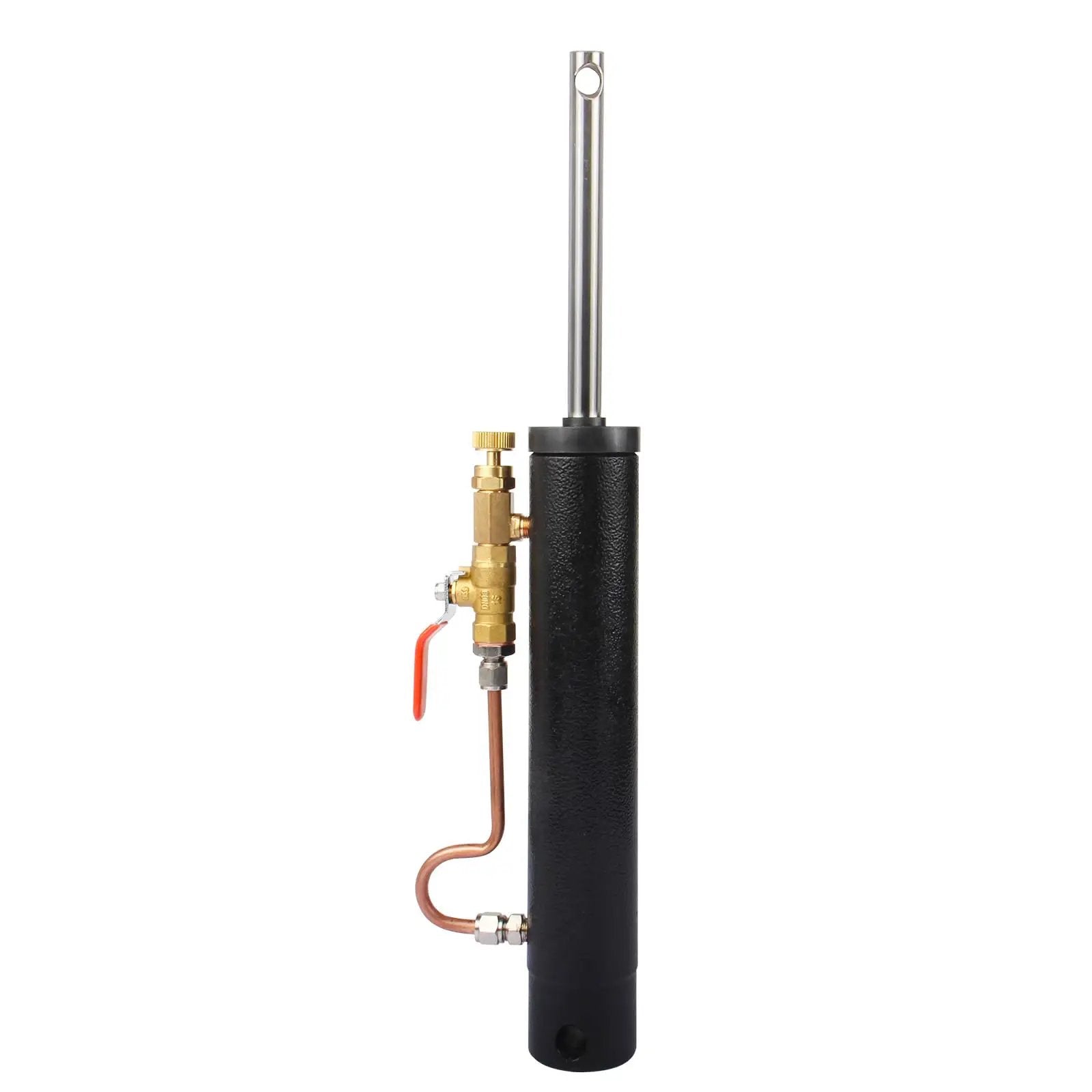 Heavy Duty Hydraulic Cylinder For Metal Bandsaw Replacement From 11.22 In Retracted To 16.92 In Extended With 12 Mm Mounting Hole 1.77 In Bore 0.5 In Piston Rod 6.69 In Travel Fits Most Metal Cutting Bandsaws Workhorse Performance