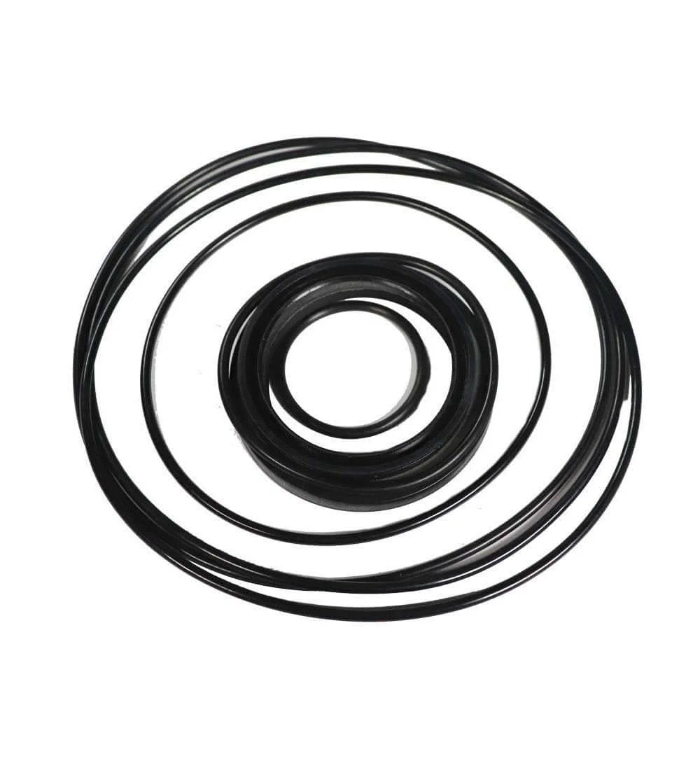Seal kit for ✝️ WT Welded Cylinder: 2.5 Bore, 1.5 Rod Diameter, 3000 PSI, 204607, showing multiple O-rings for repair use