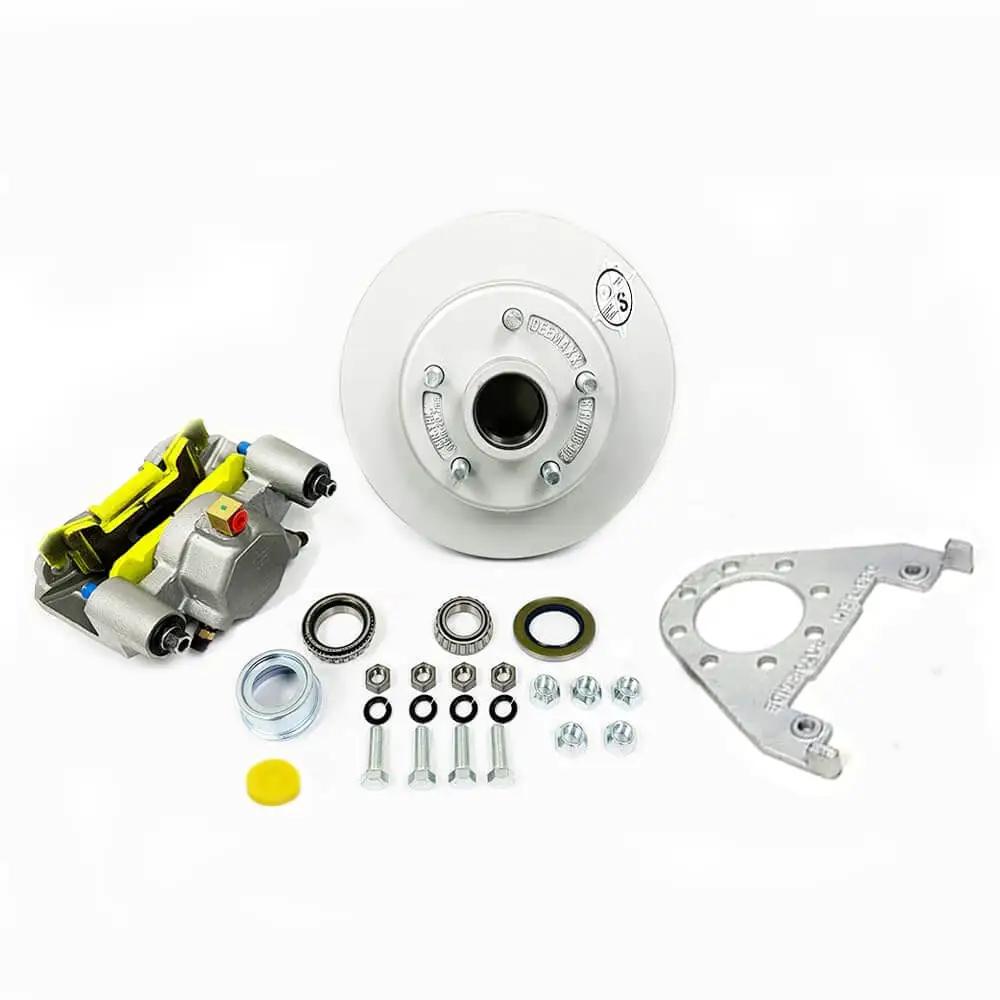 MAXX Hydraulic Actuator Integral Disc Brake Kit For Single Axle With 3,500 Lbs Capacity And Dacromet Calipers Southwest Wheel
