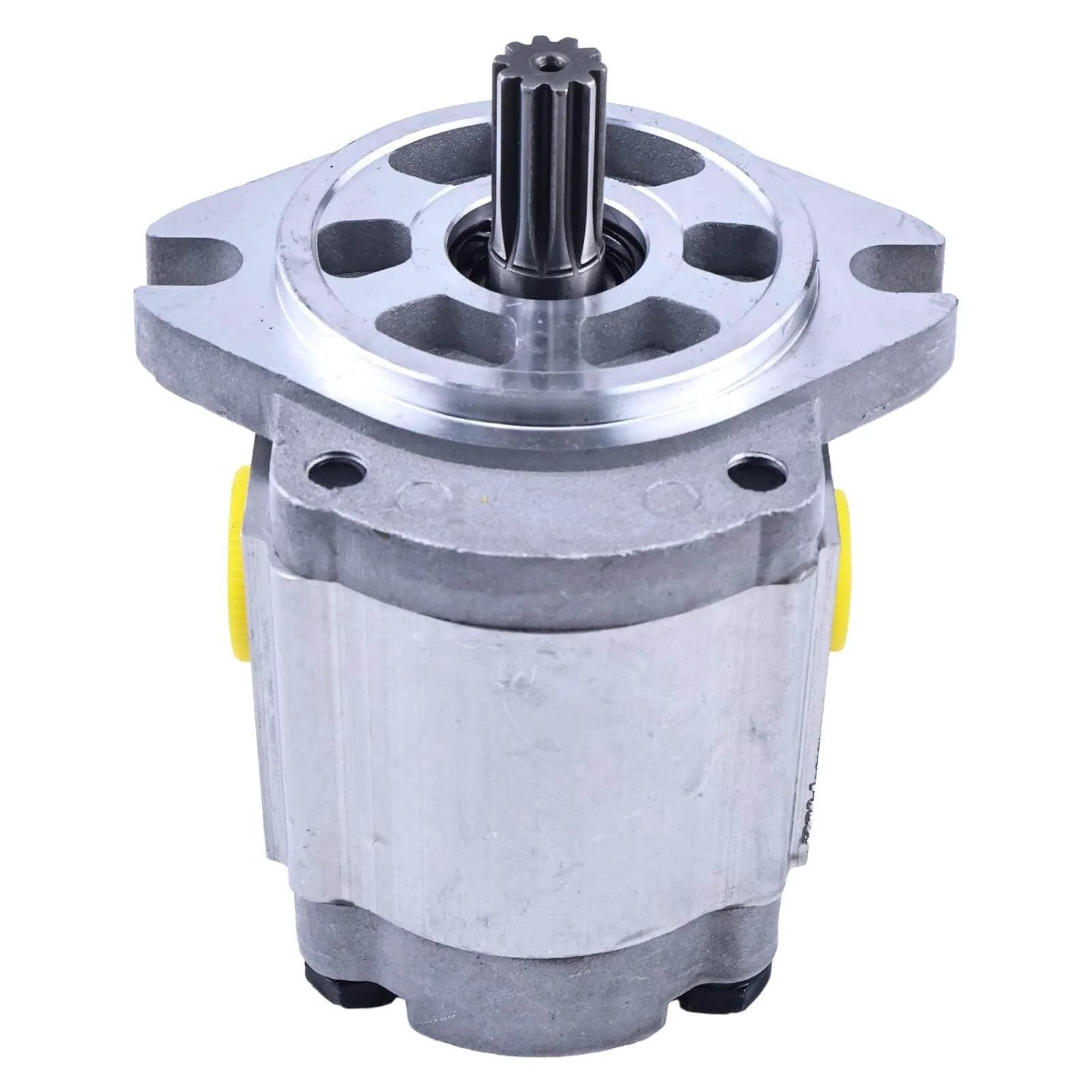 zt truck parts Hydraulic Gear Pump 9217993 4181700 front view, compatible with Hitachi EX200-1 to EX300-5, John Deere excavators