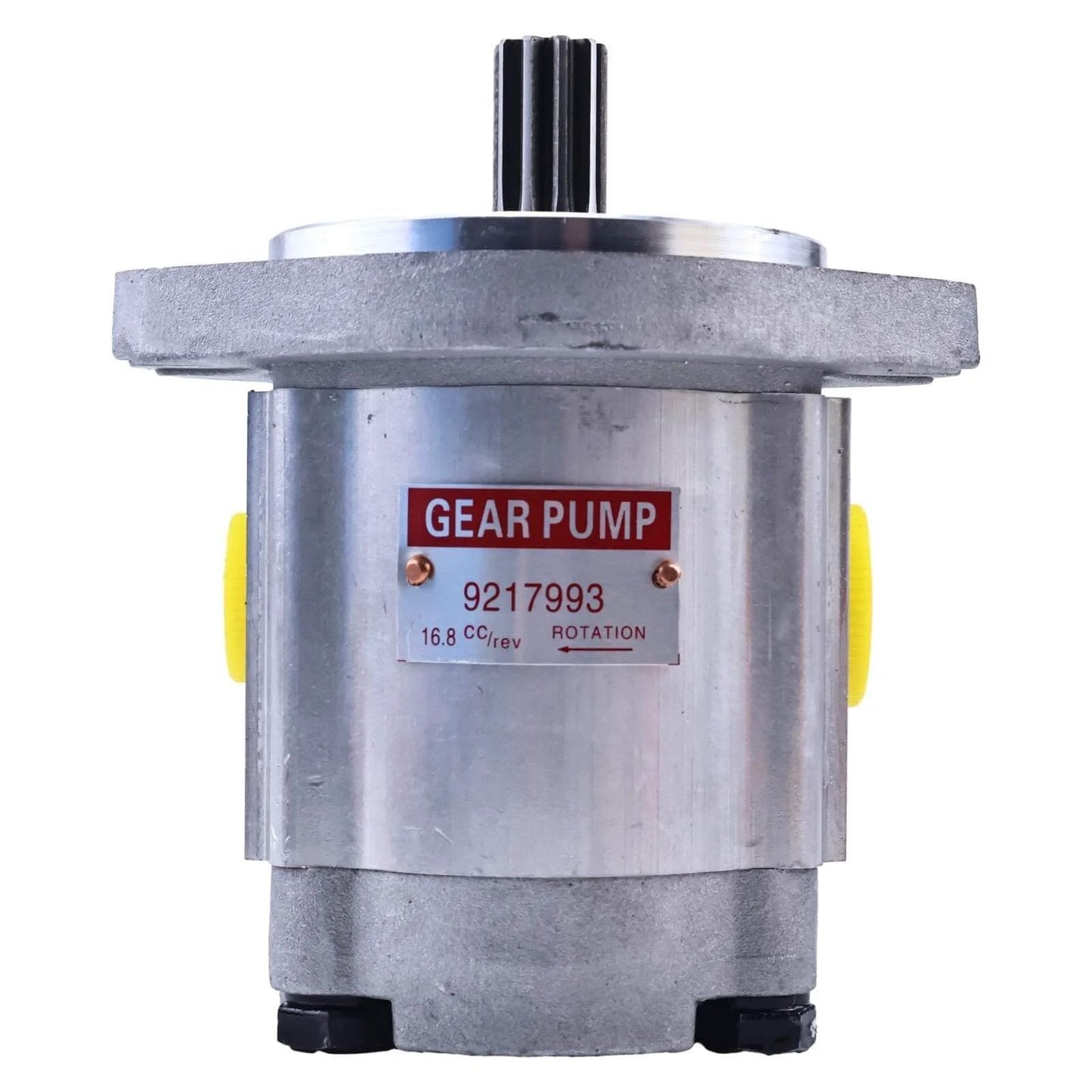 Front view of zt truck parts Hydraulic Gear Pump 9217993 4181700 compatible with Hitachi EX200-1 EX300-5 John Deere 120D excavators.