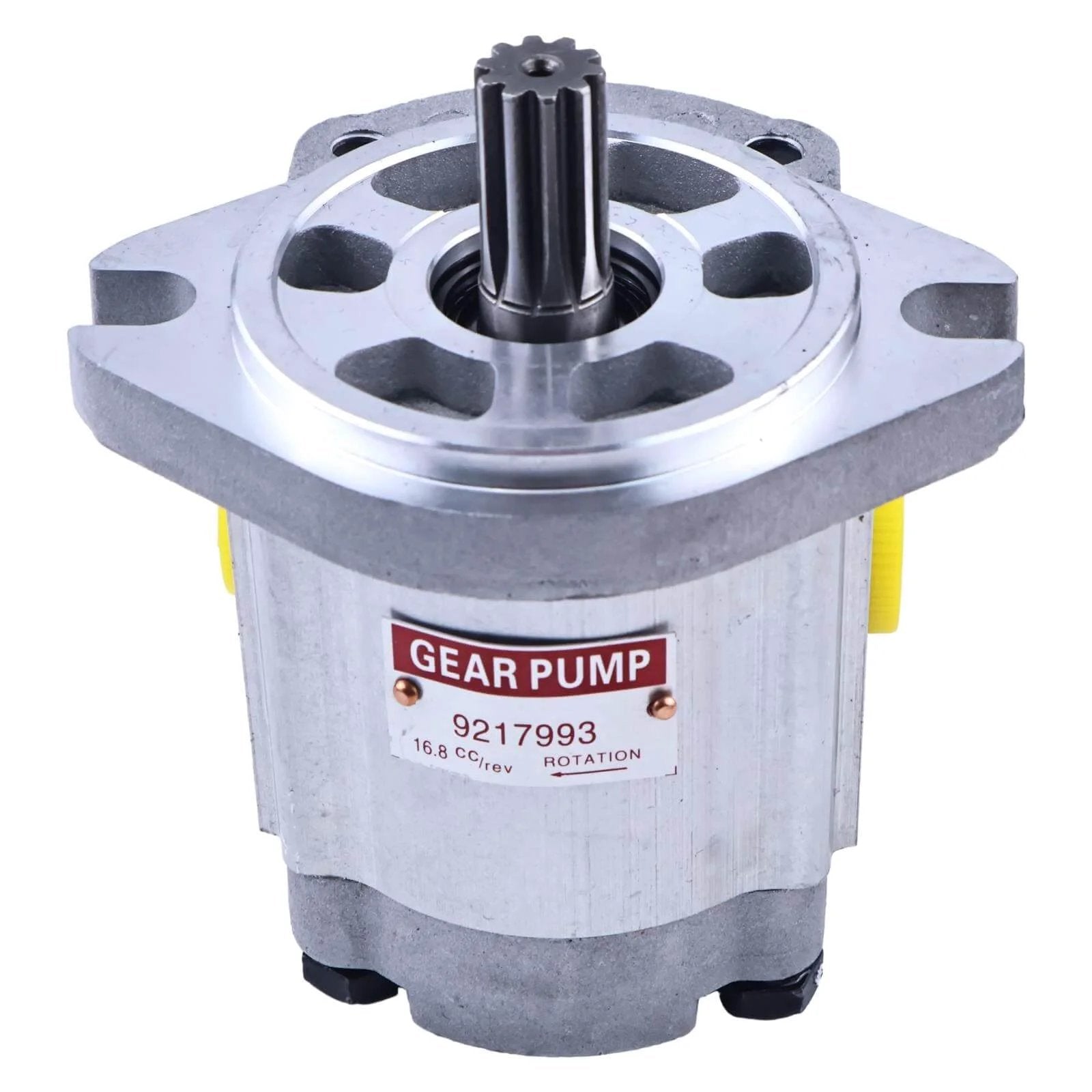 zt truck parts Hydraulic Gear Pump 9217993 4181700 for Hitachi EX and John Deere excavators, front view