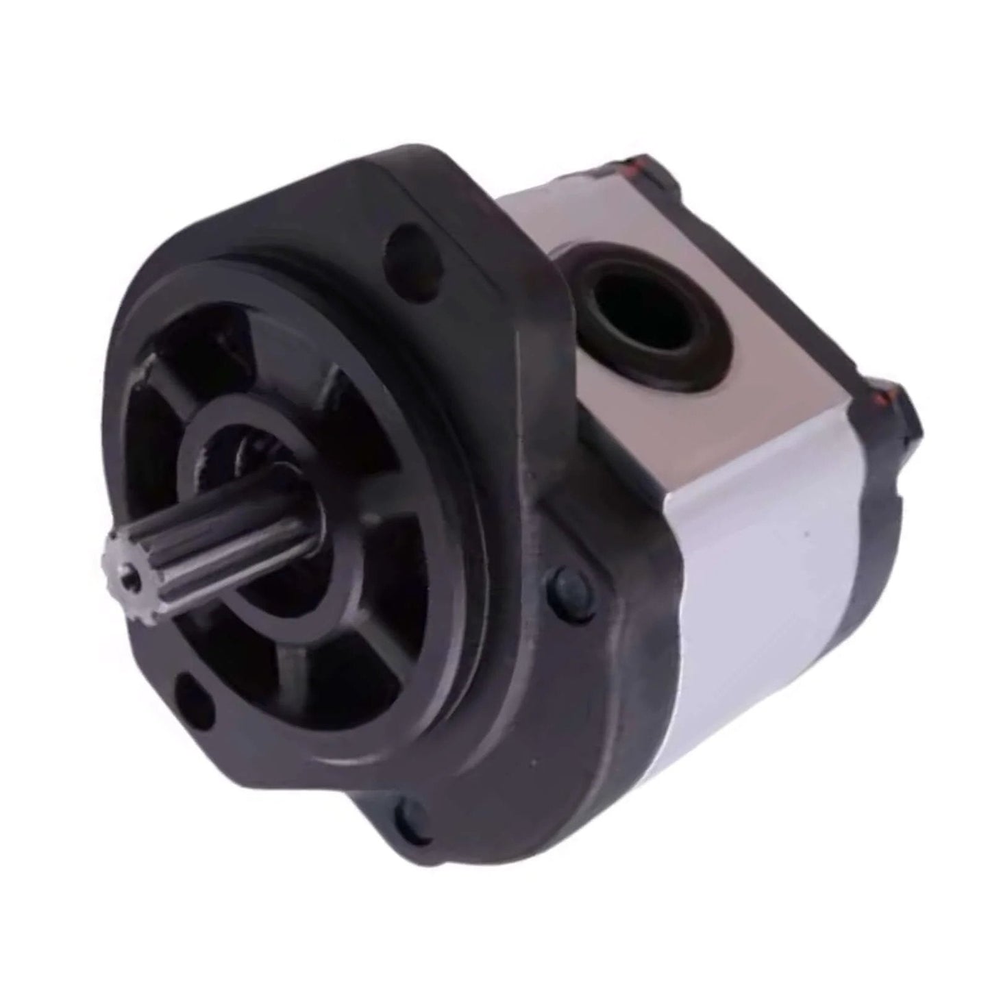 1 PC 96193GT 96193 Hydraulic Gear Pump Suitable for Genie Scissor Lift GGS-1530 shown in close-up view